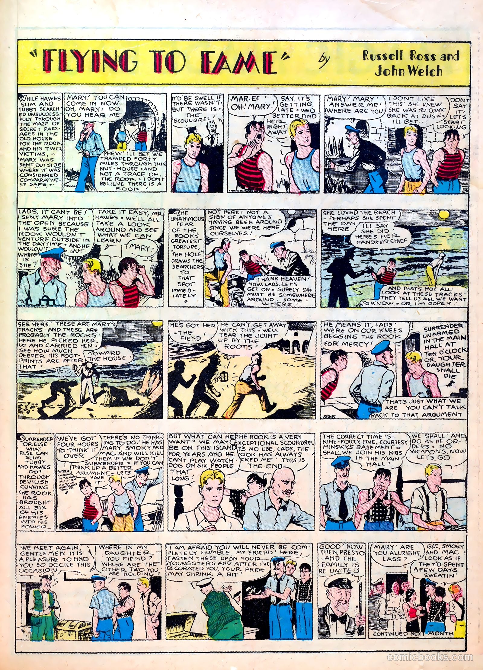 Famous Funnies #8 (1935) — page 41 of 64
