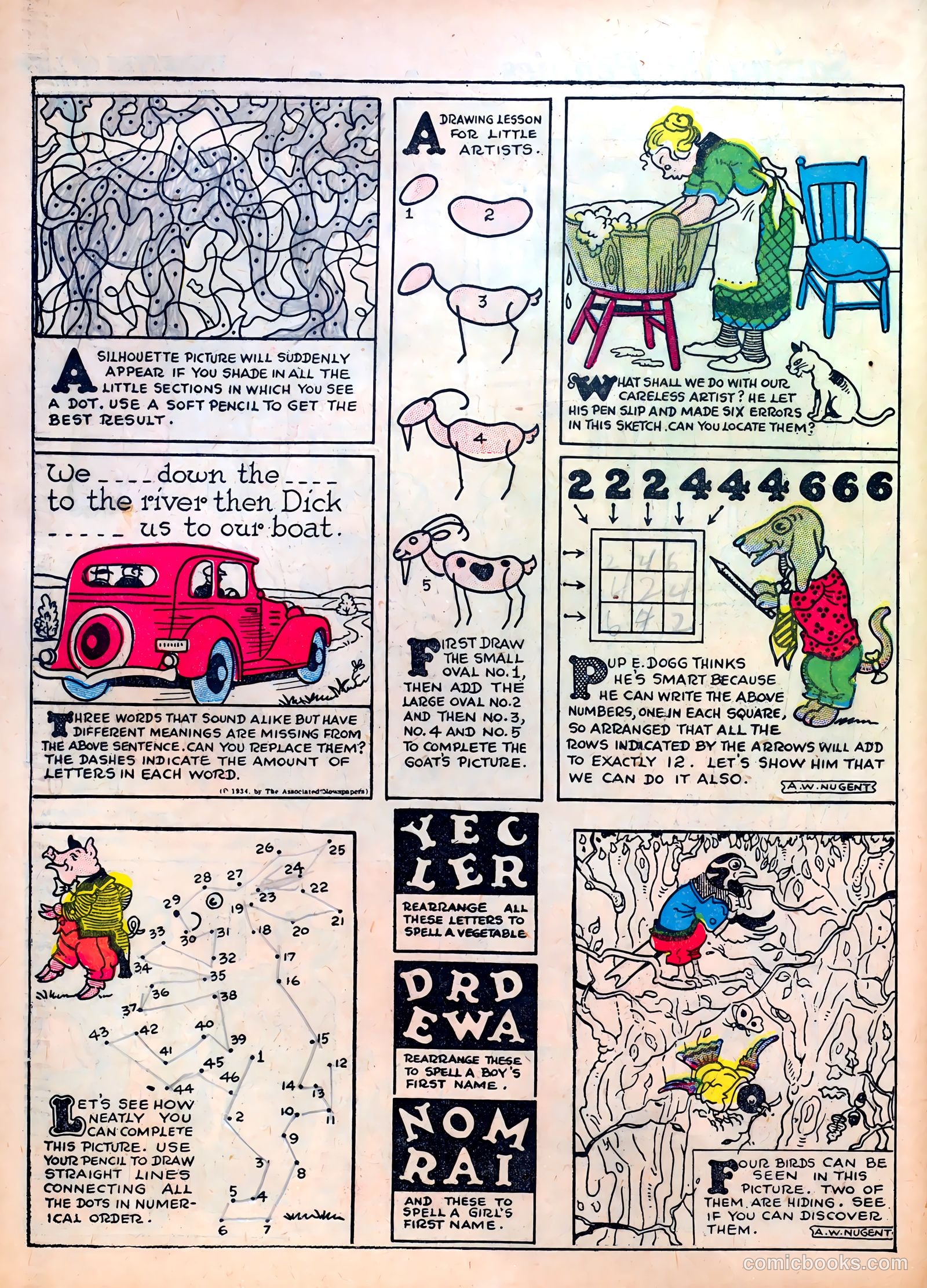 Famous Funnies #8 (1935) — page 54 of 64
