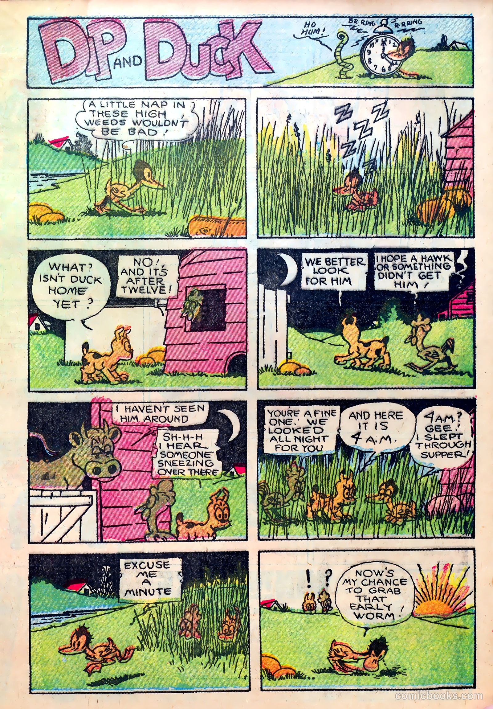 Famous Funnies #8 (1935) — page 61 of 64