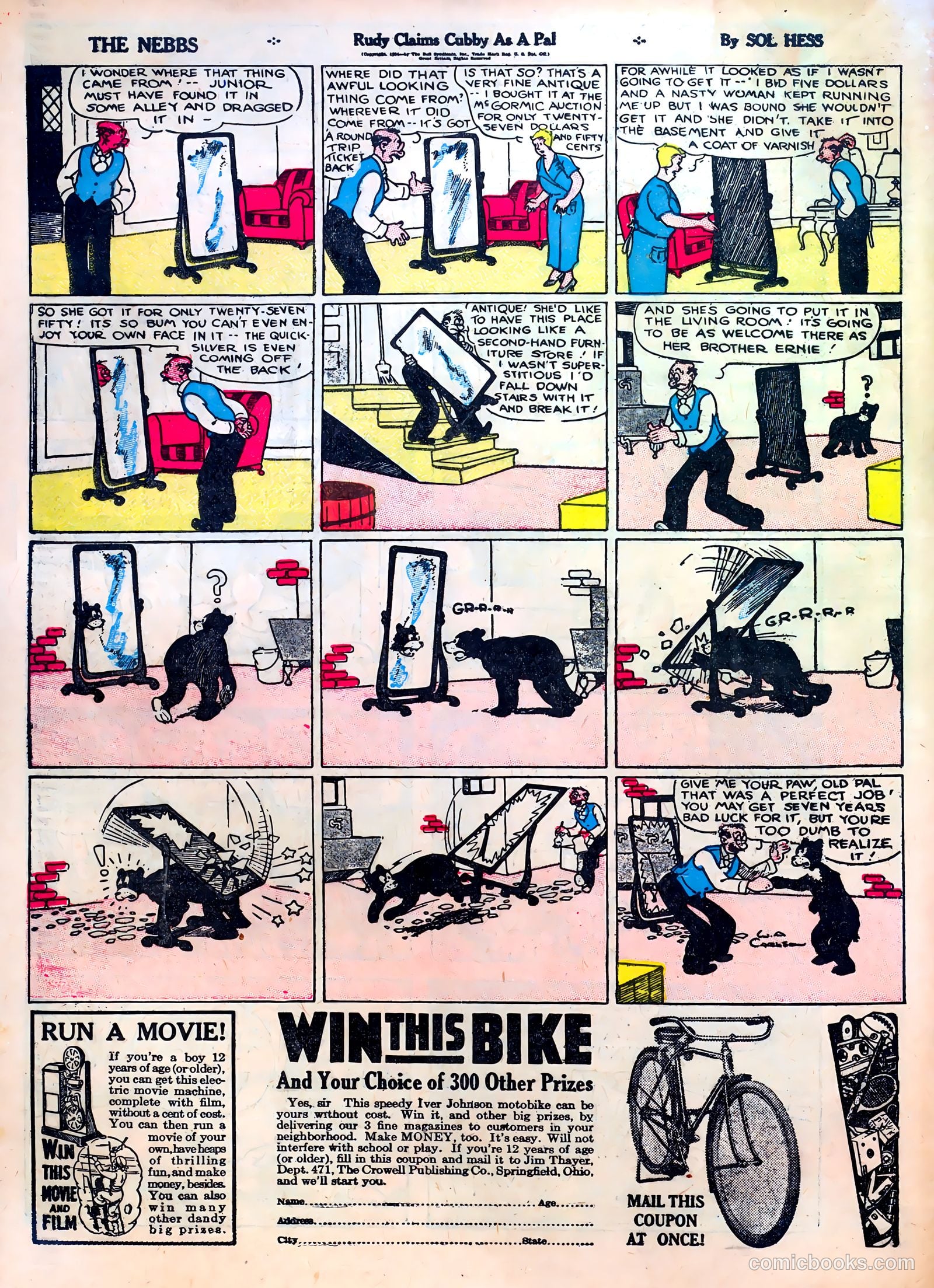 Famous Funnies #8 (1935) — page 62 of 64