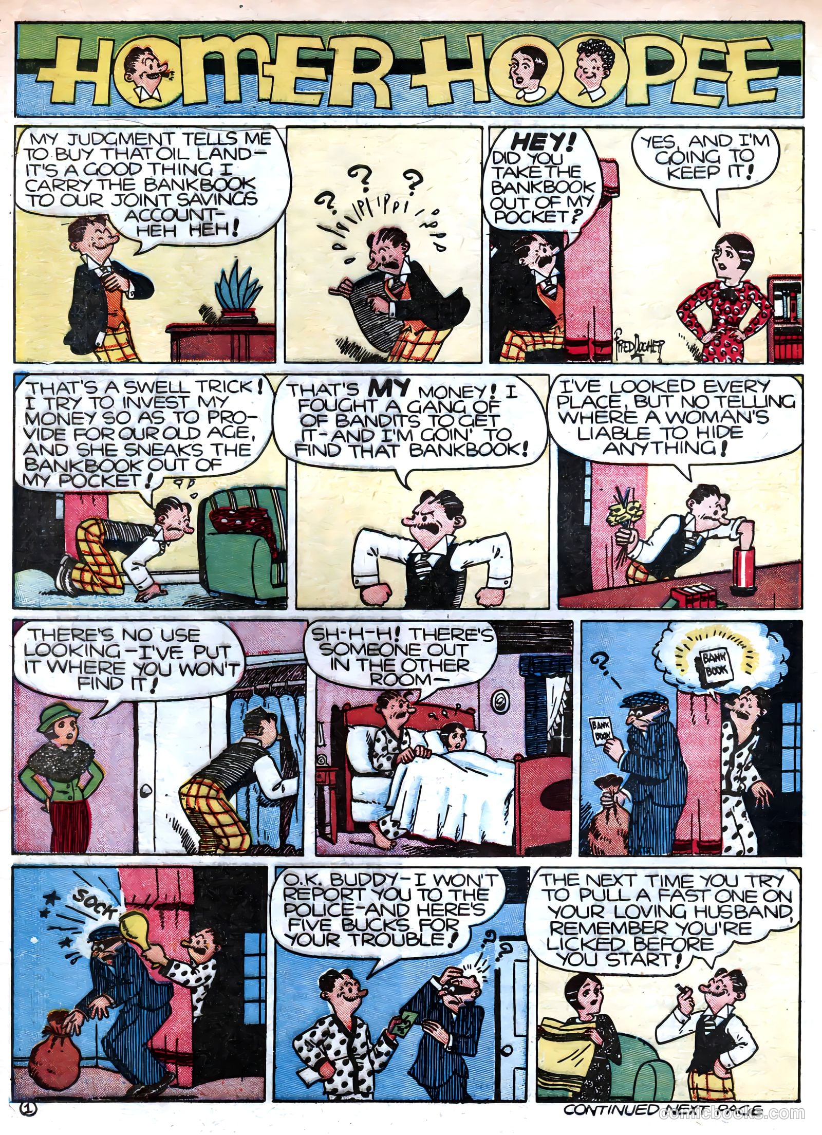 Famous Funnies #80 (1941) — page 58 of 64