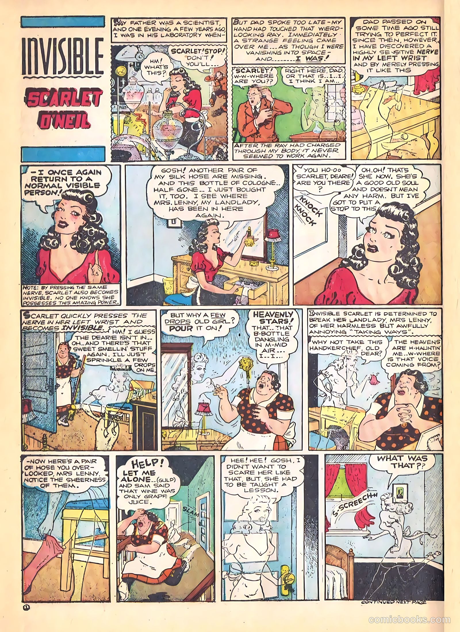 Famous Funnies #81 (1941) — page 2 of 6