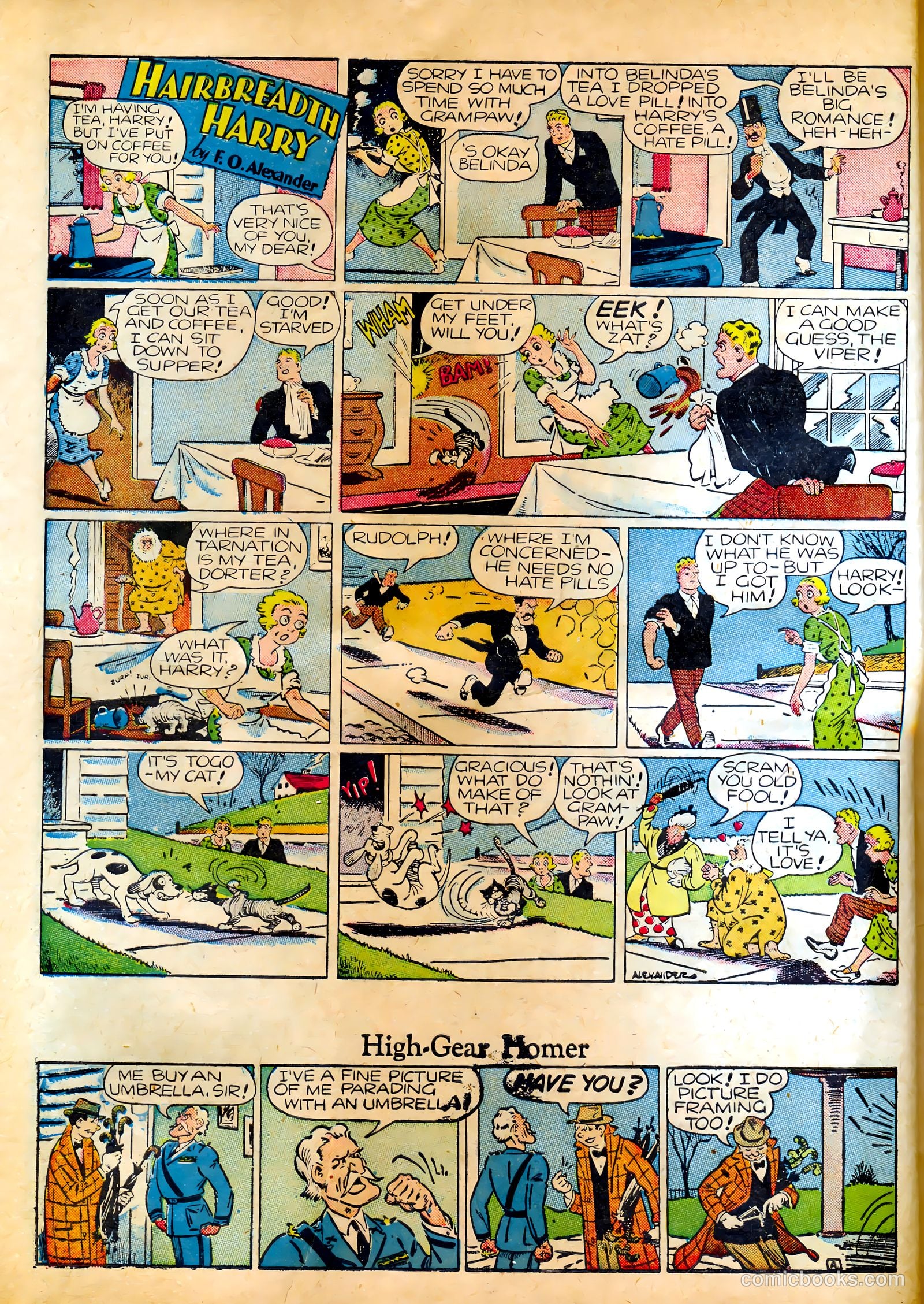 Famous Funnies #82 (1941) — page 16 of 64