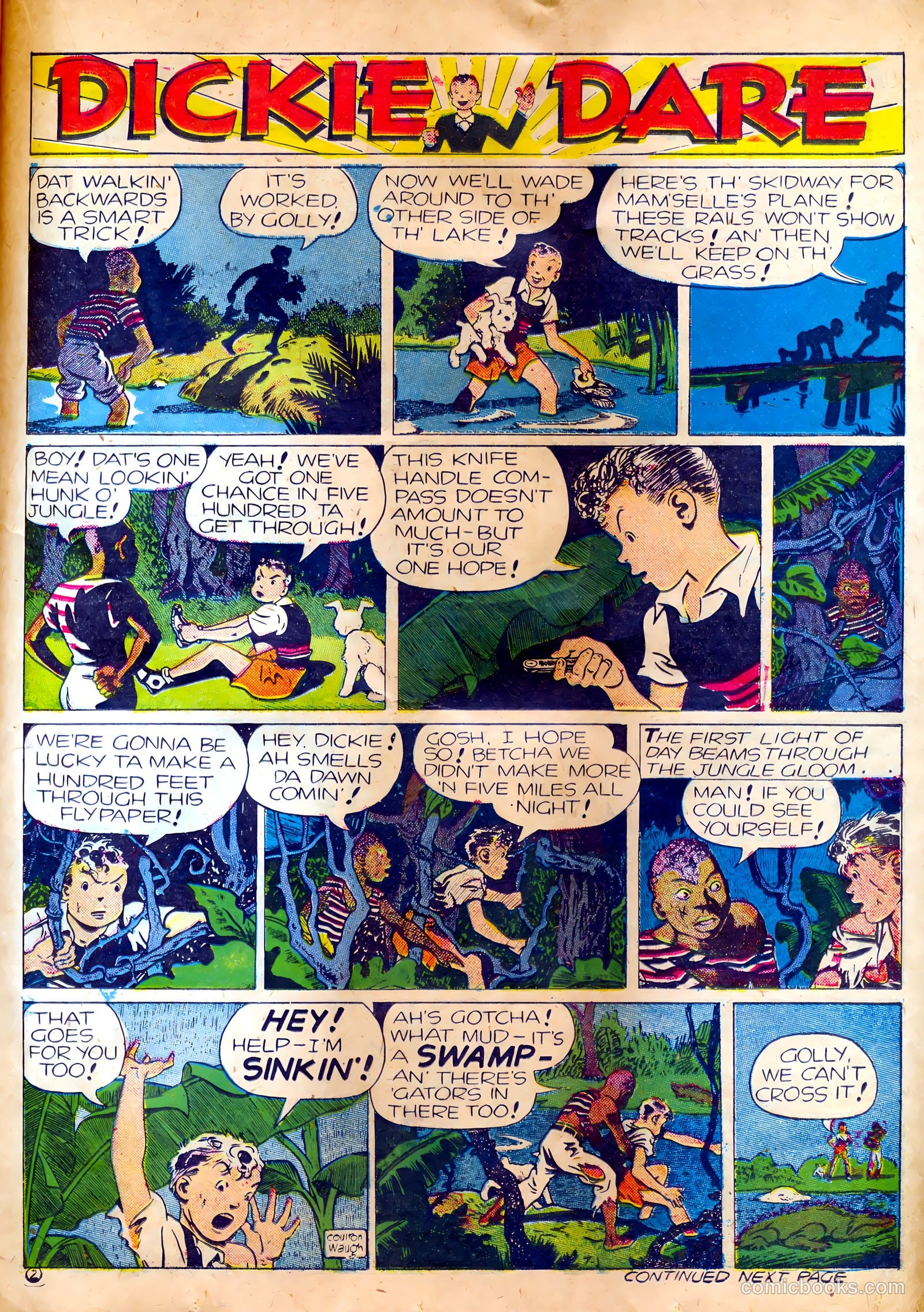 Famous Funnies #82 (1941) — page 23 of 64