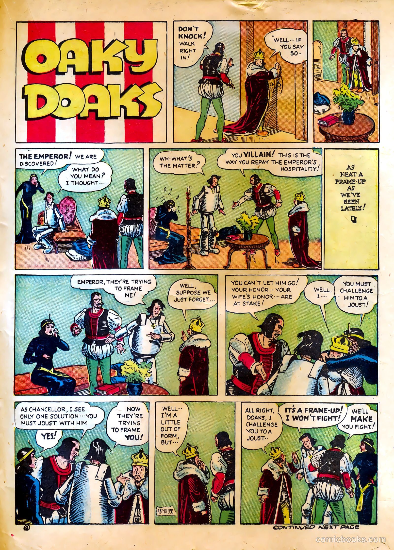 Famous Funnies #82 (1941) — page 35 of 64