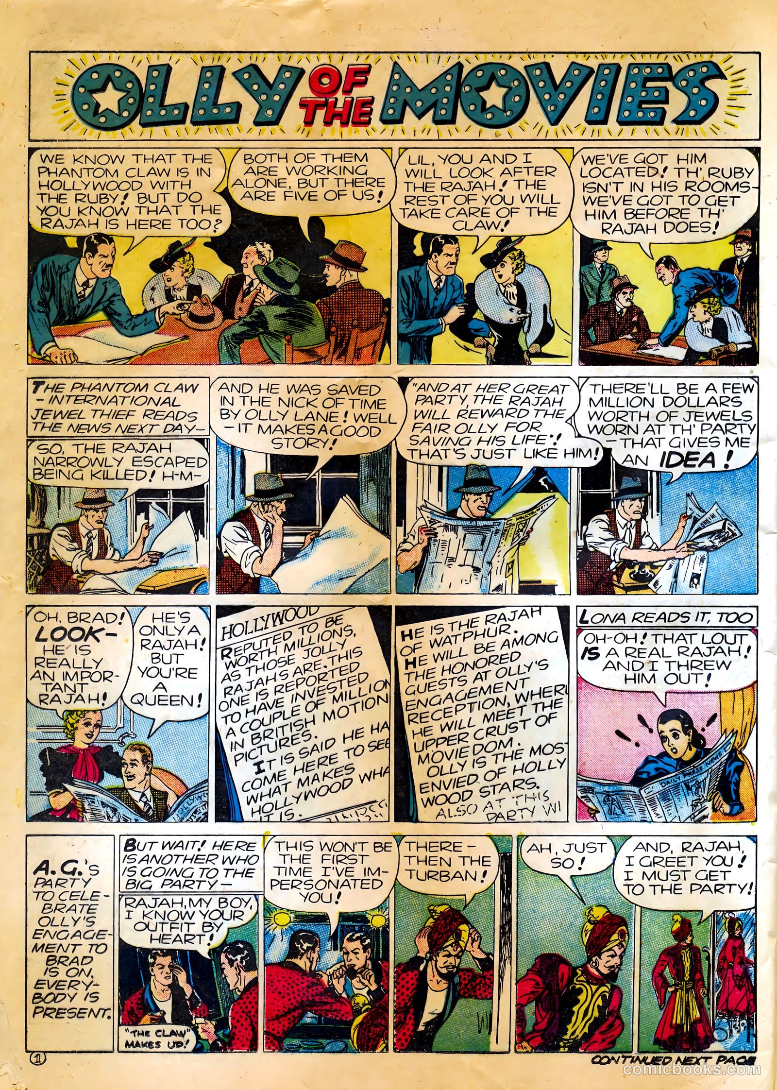 Famous Funnies #82 (1941) — page 42 of 64