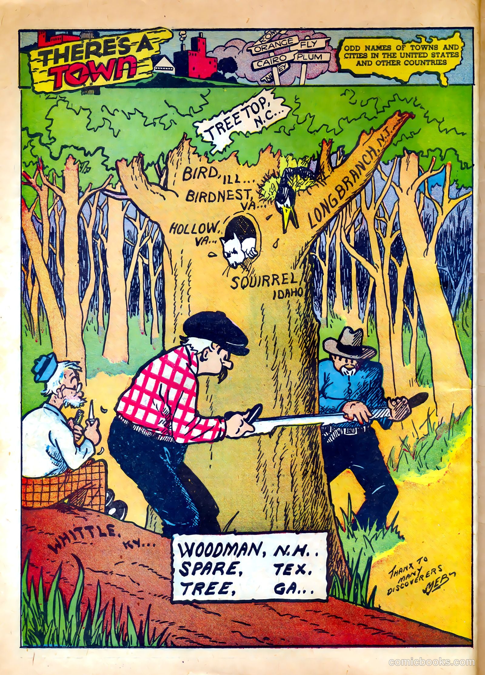 Famous Funnies #82 (1941) — page 54 of 64