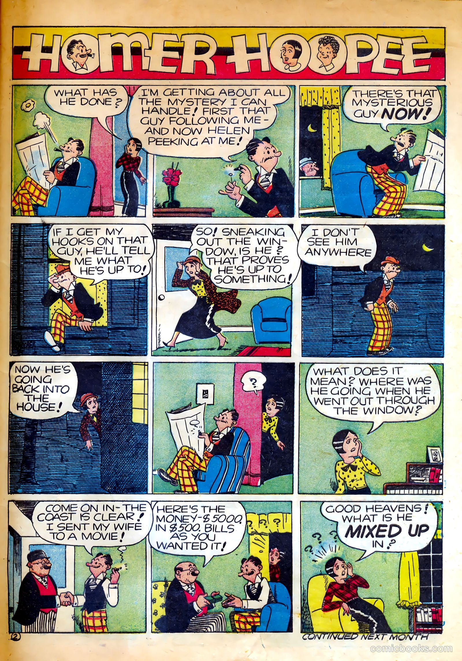 Famous Funnies #82 (1941) — page 59 of 64