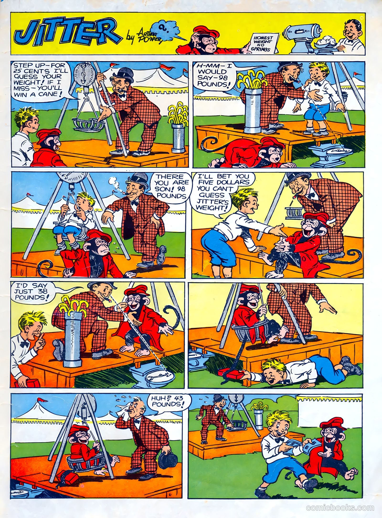 Famous Funnies #82 (1941) — page 63 of 64