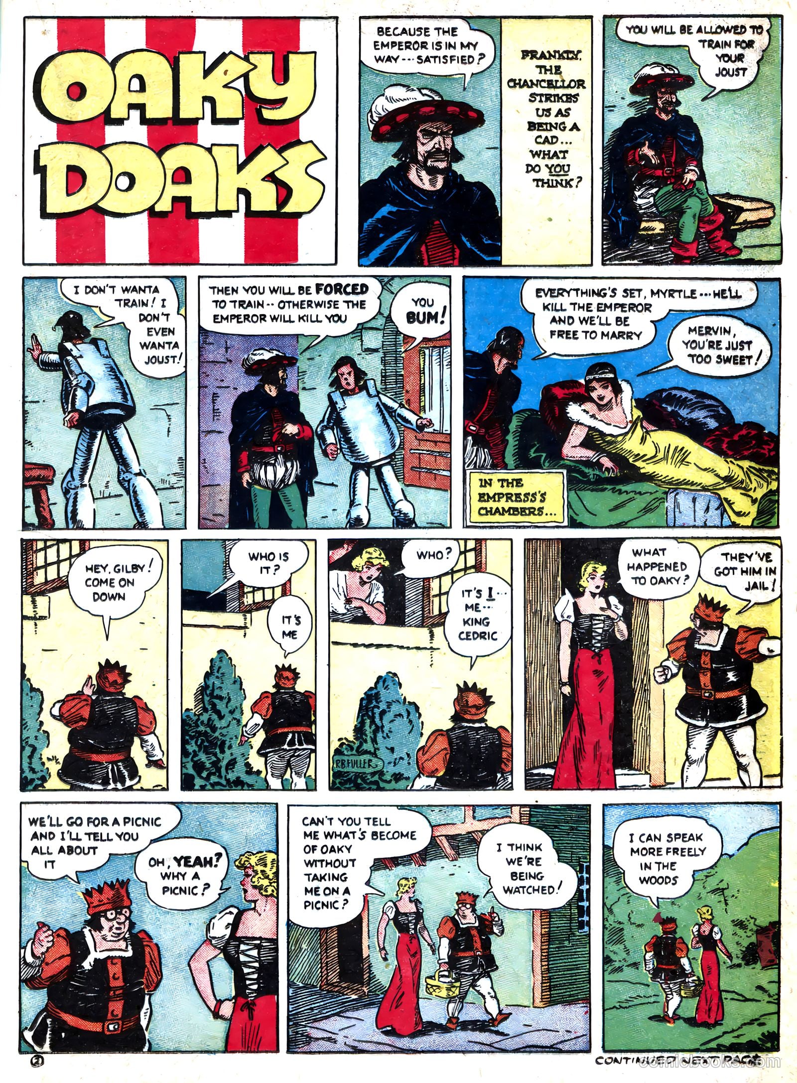 Famous Funnies #83 (1941) — page 35 of 64
