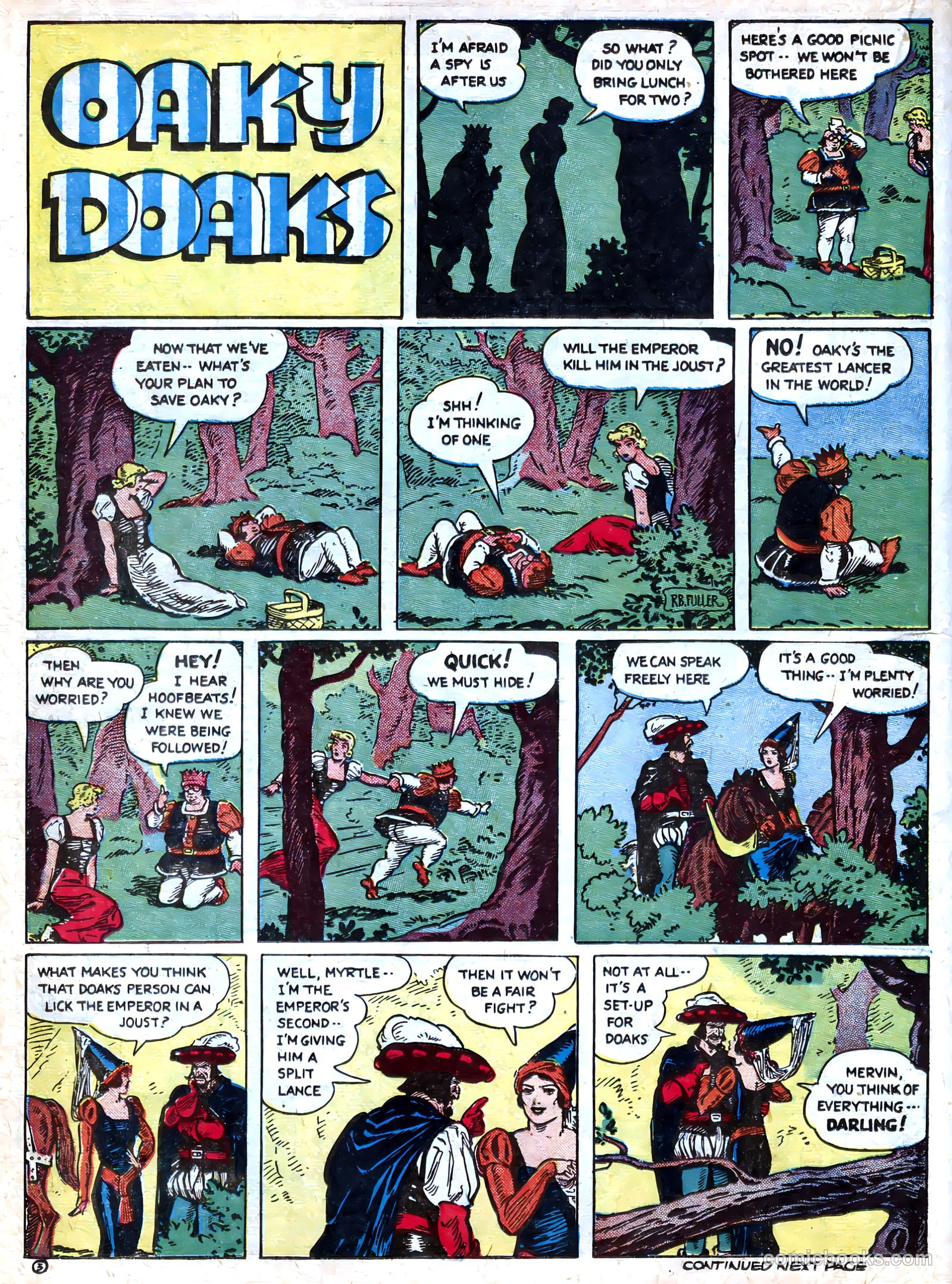 Famous Funnies #83 (1941) — page 36 of 64