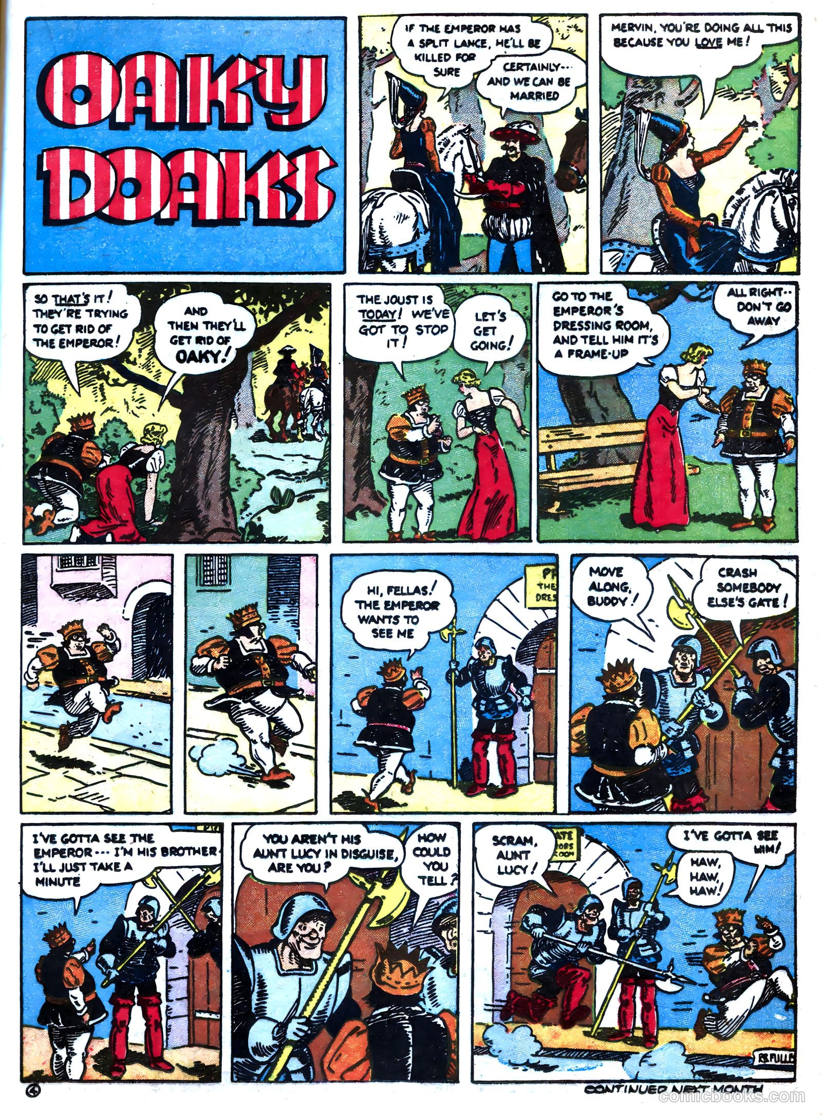 Famous Funnies #83 (1941) — page 37 of 64
