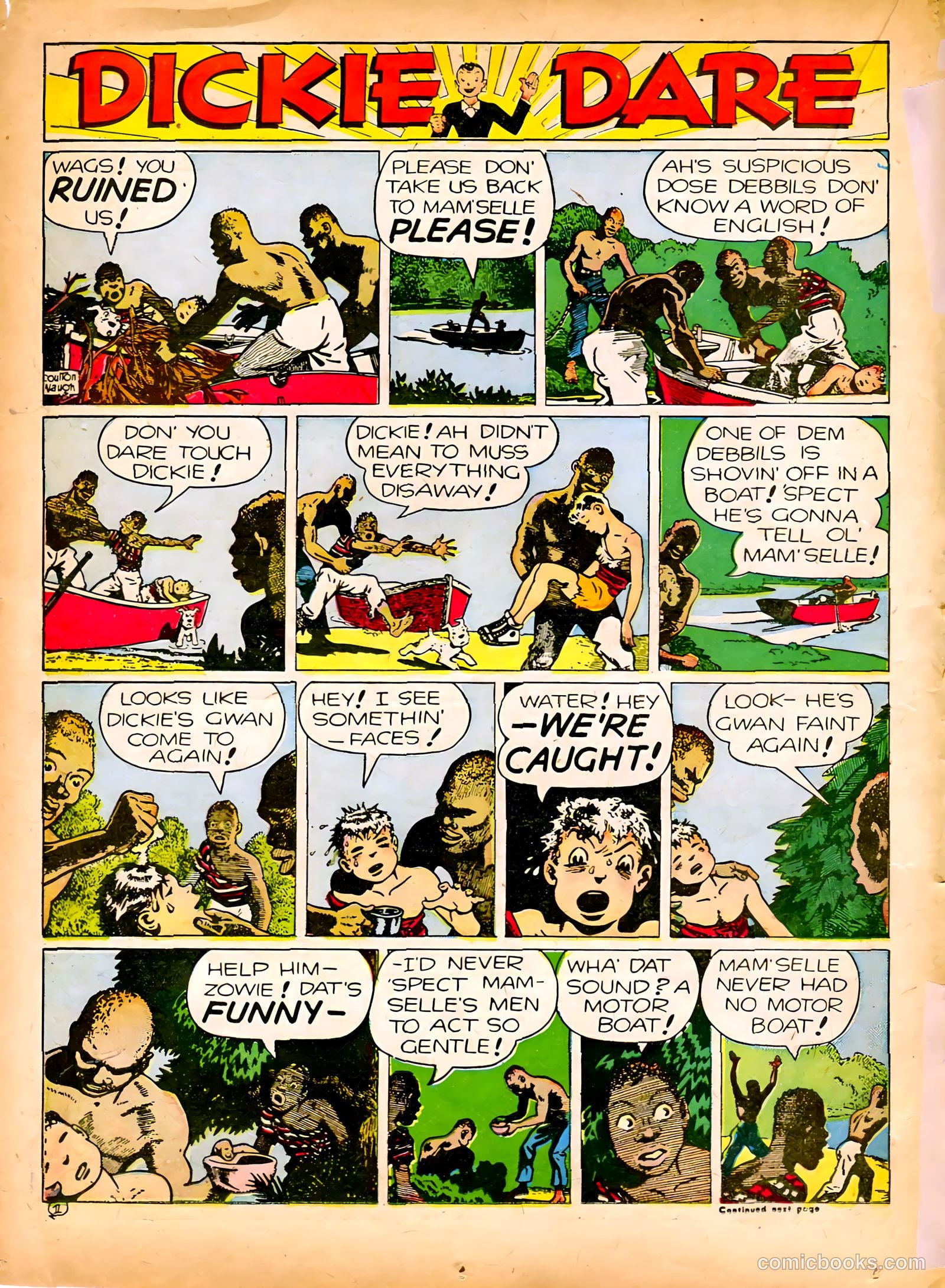 Famous Funnies #84 (1941) — page 22 of 64