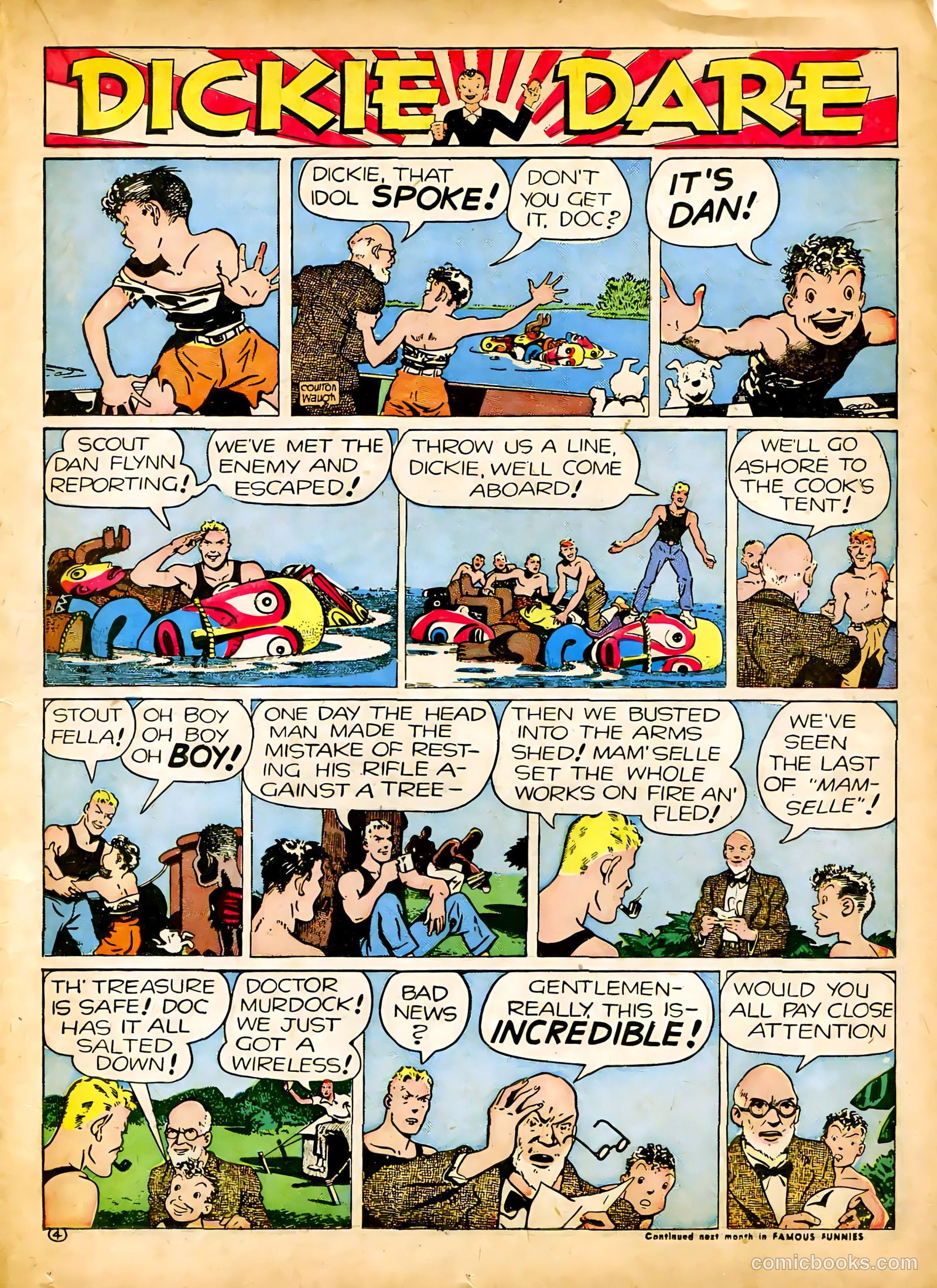 Famous Funnies #84 (1941) — page 25 of 64