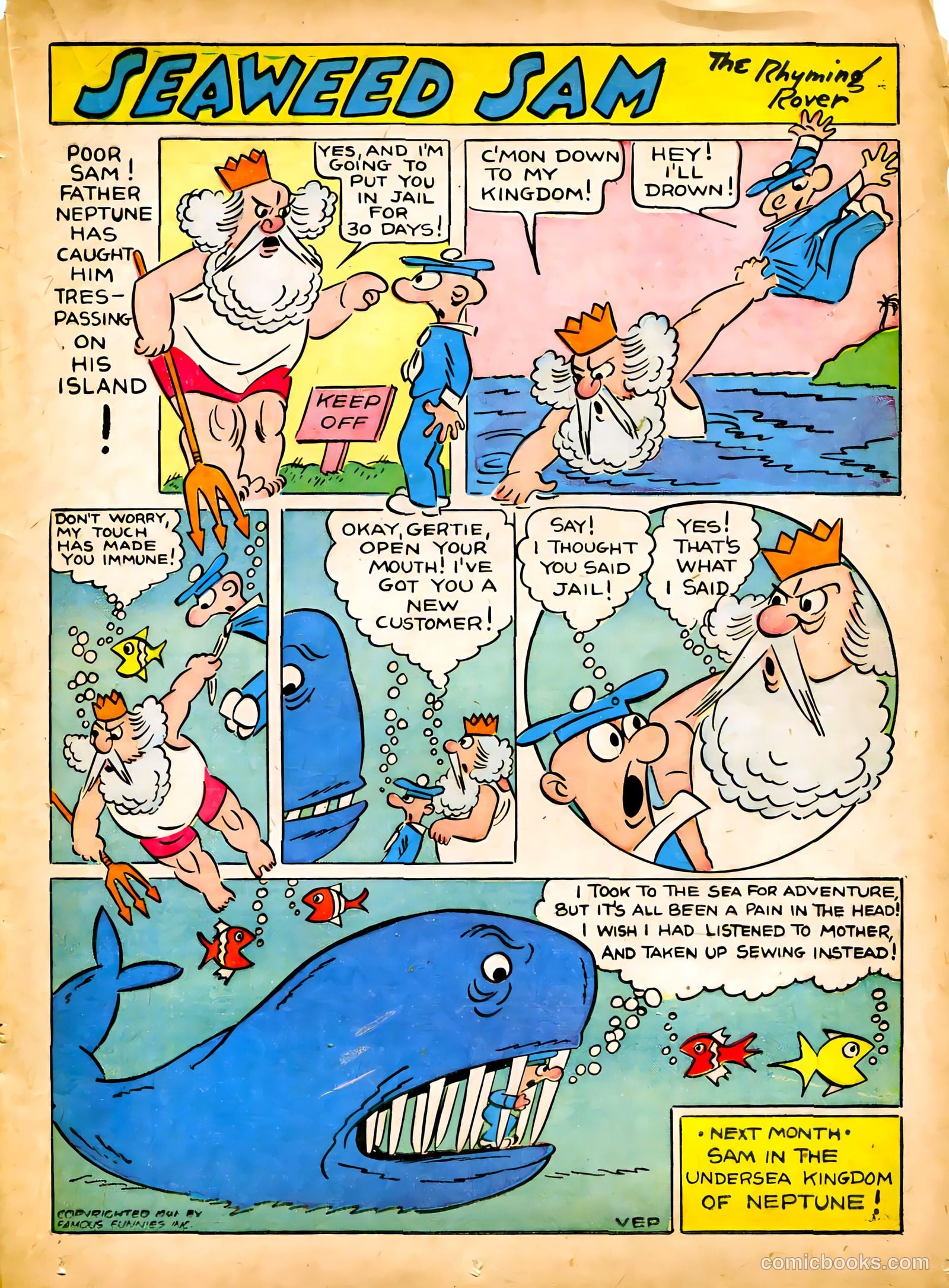 Famous Funnies #84 (1941) — page 29 of 64