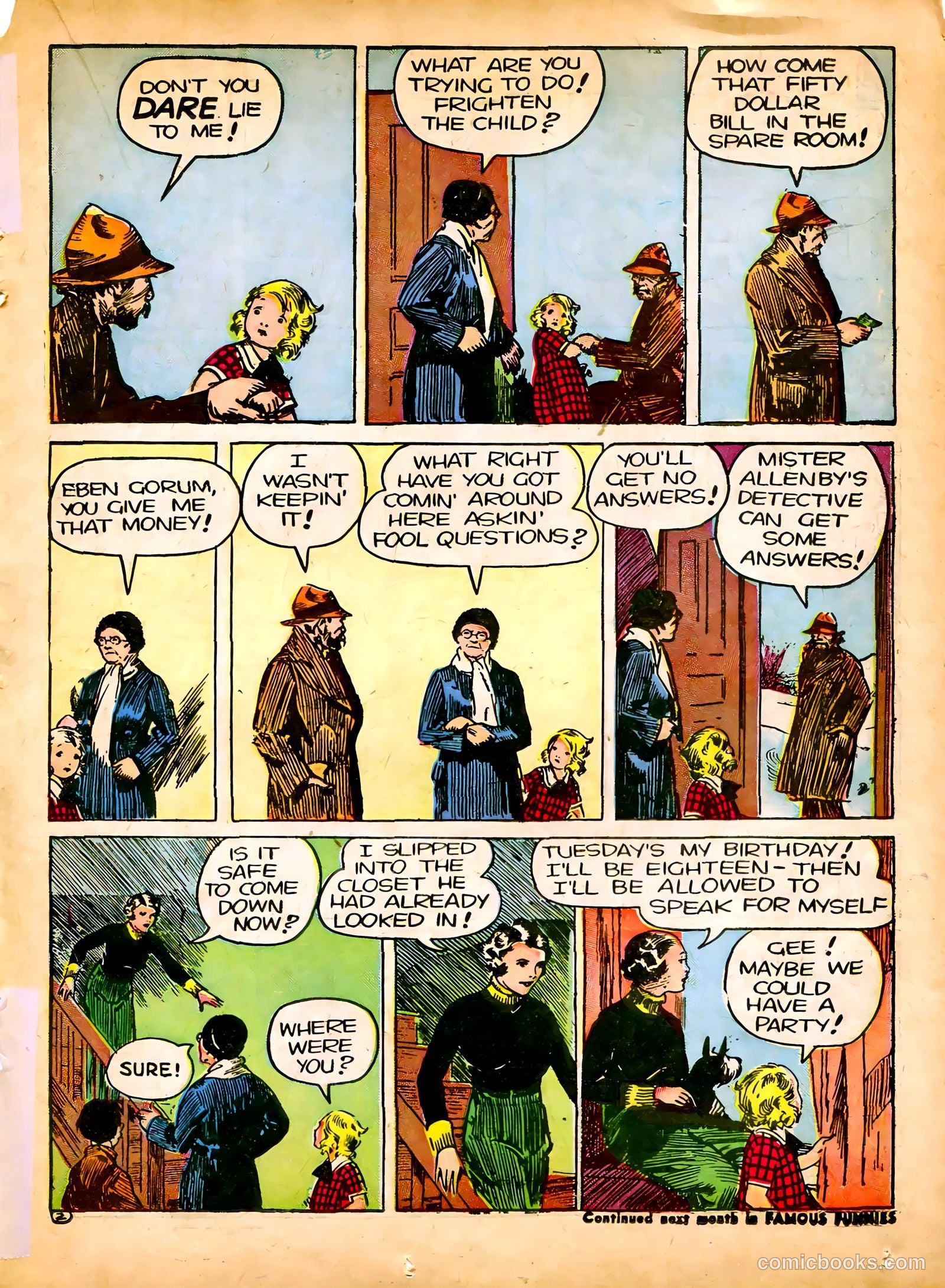 Famous Funnies #84 (1941) — page 33 of 64