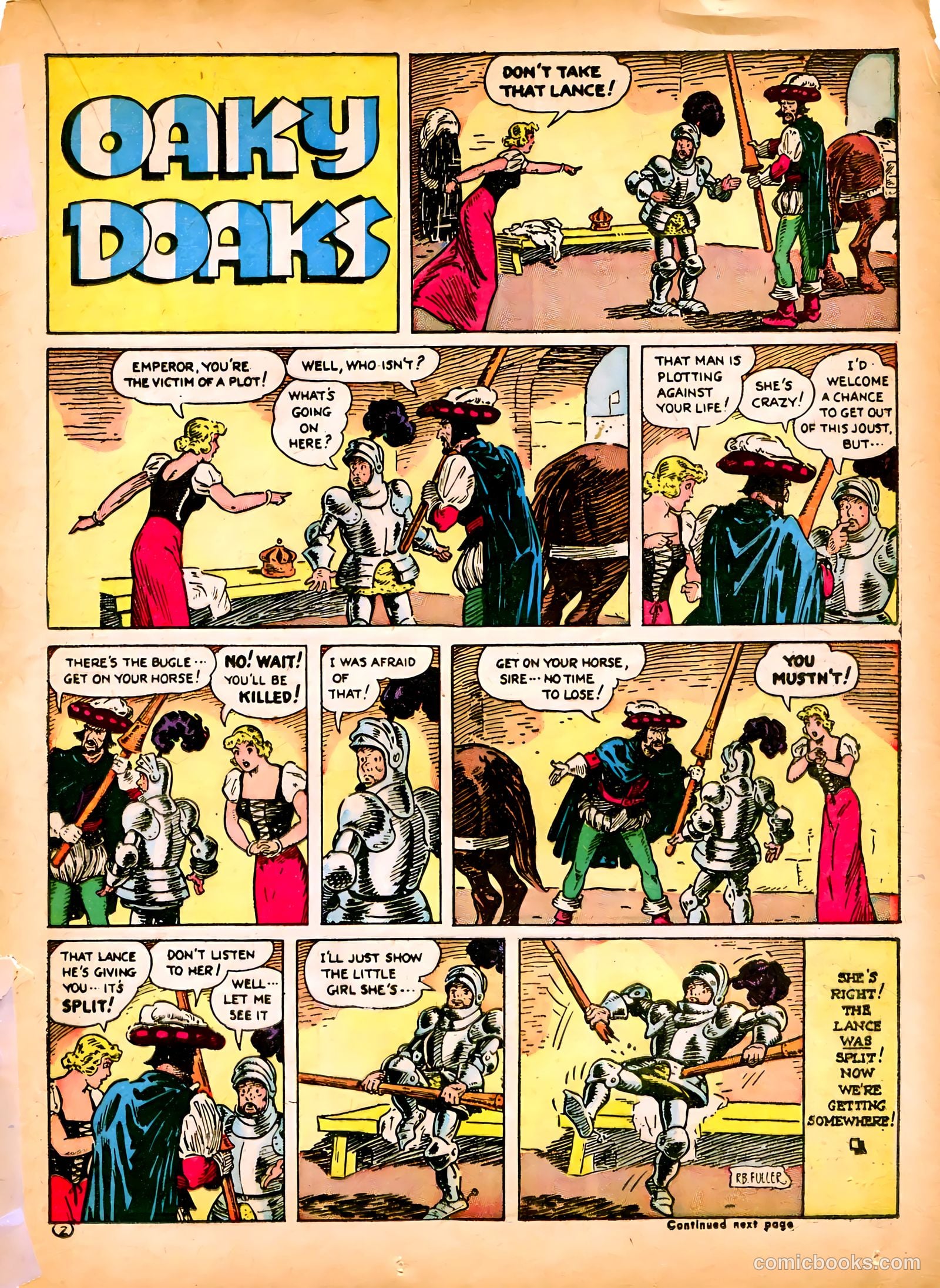 Famous Funnies #84 (1941) — page 35 of 64