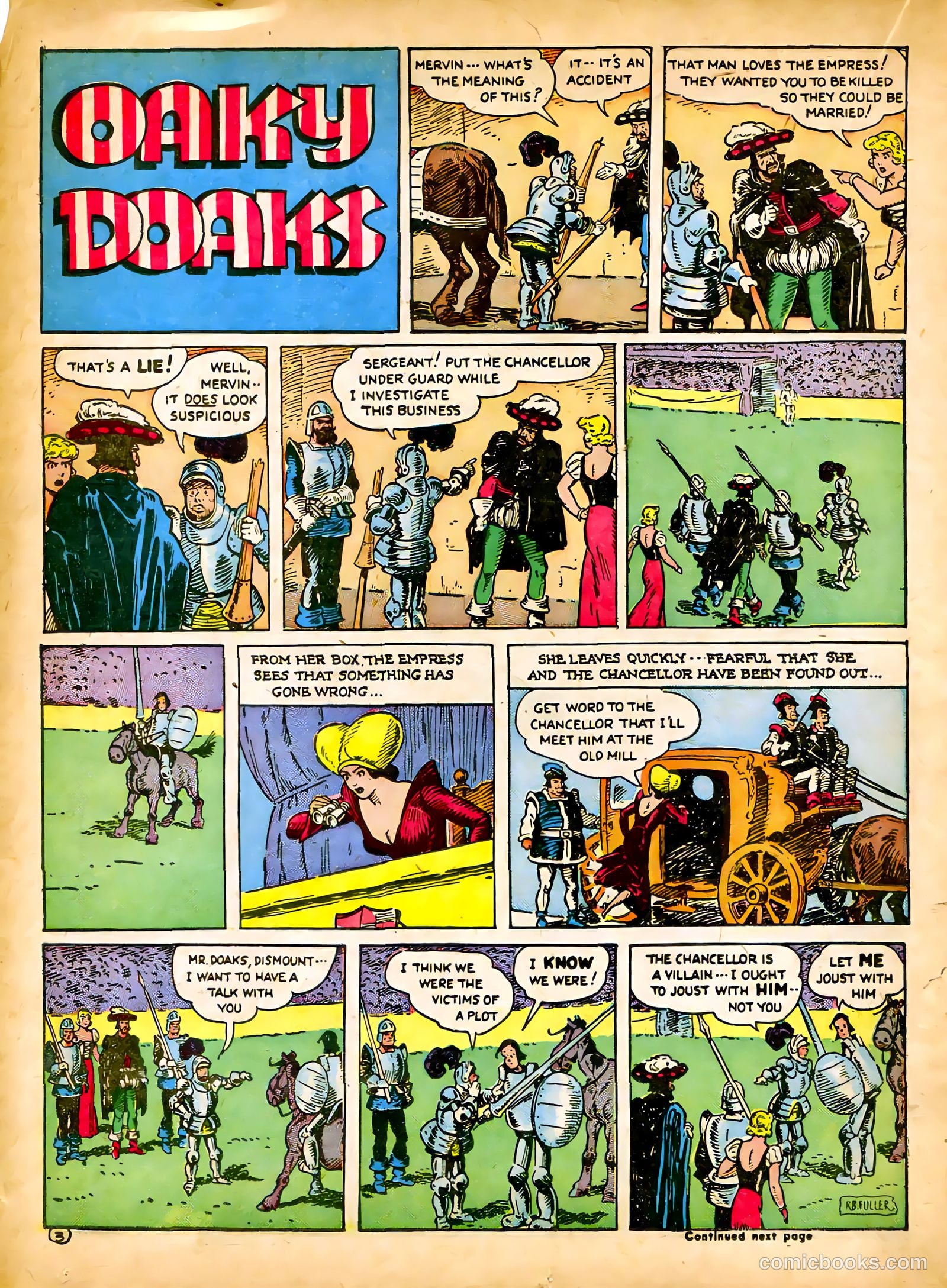 Famous Funnies #84 (1941) — page 36 of 64