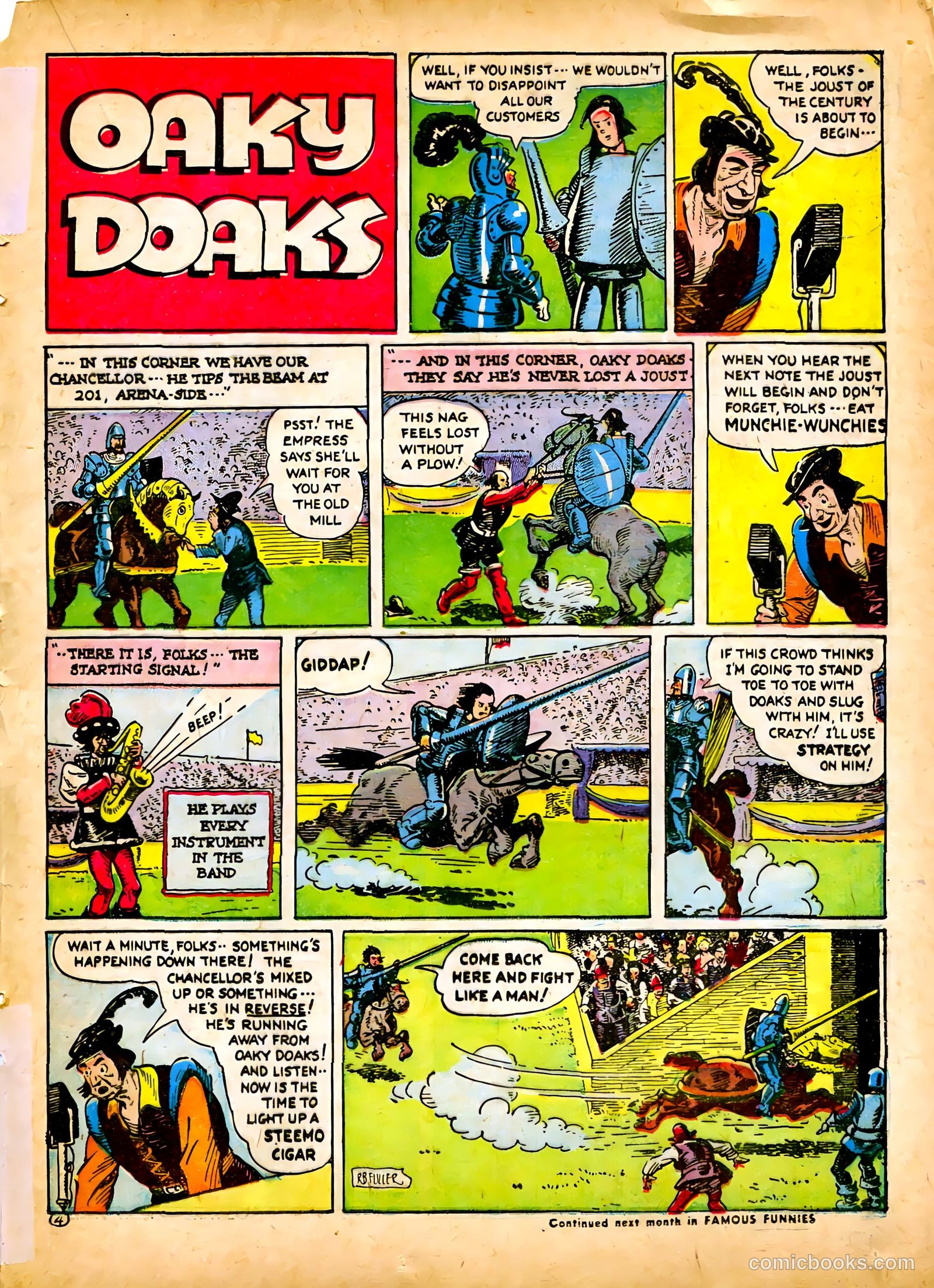 Famous Funnies #84 (1941) — page 37 of 64