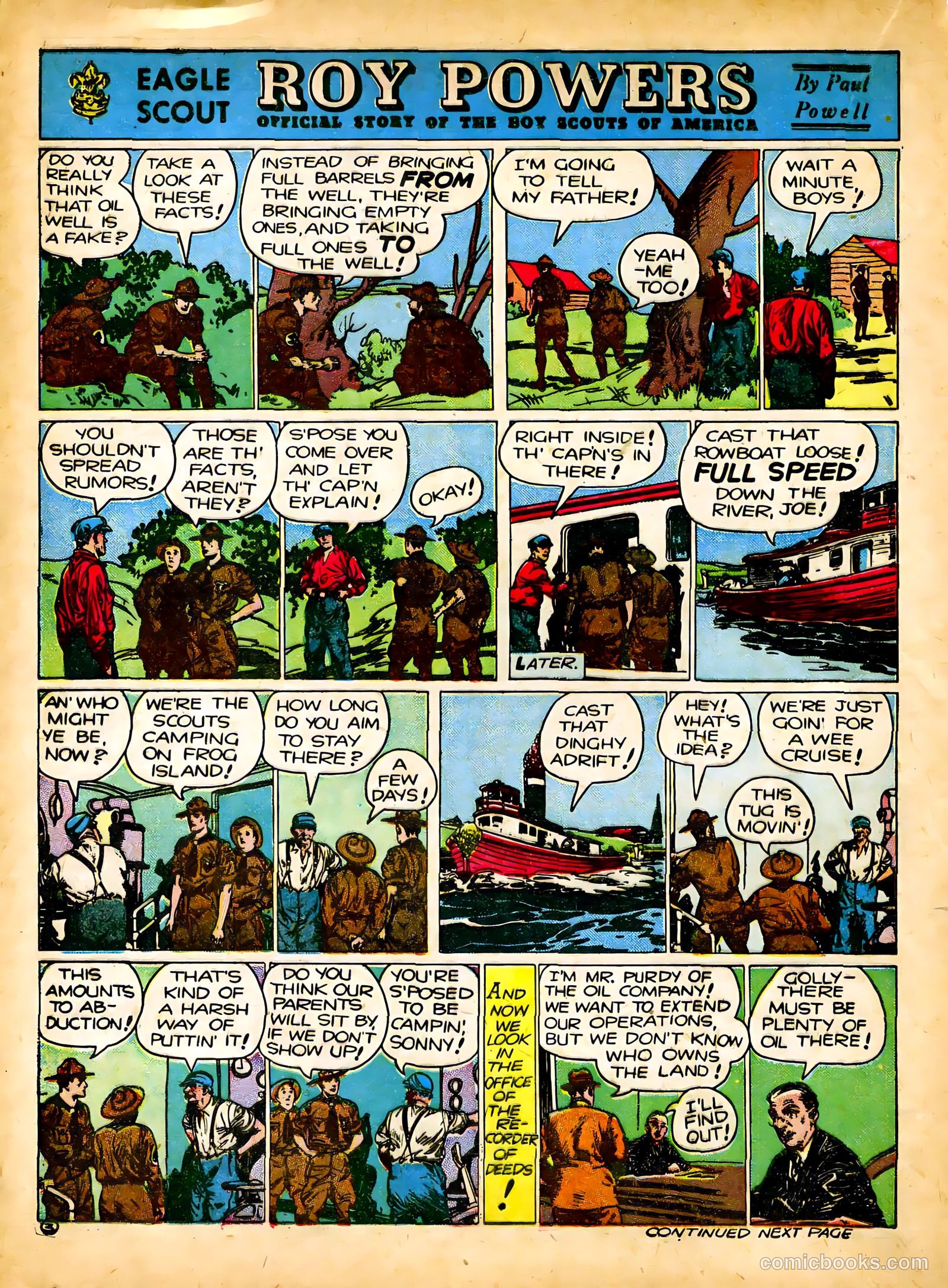 Famous Funnies #84 (1941) — page 40 of 64