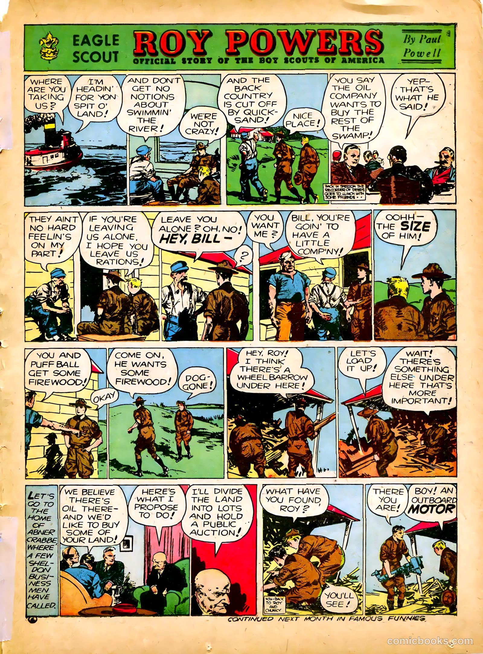 Famous Funnies #84 (1941) — page 41 of 64
