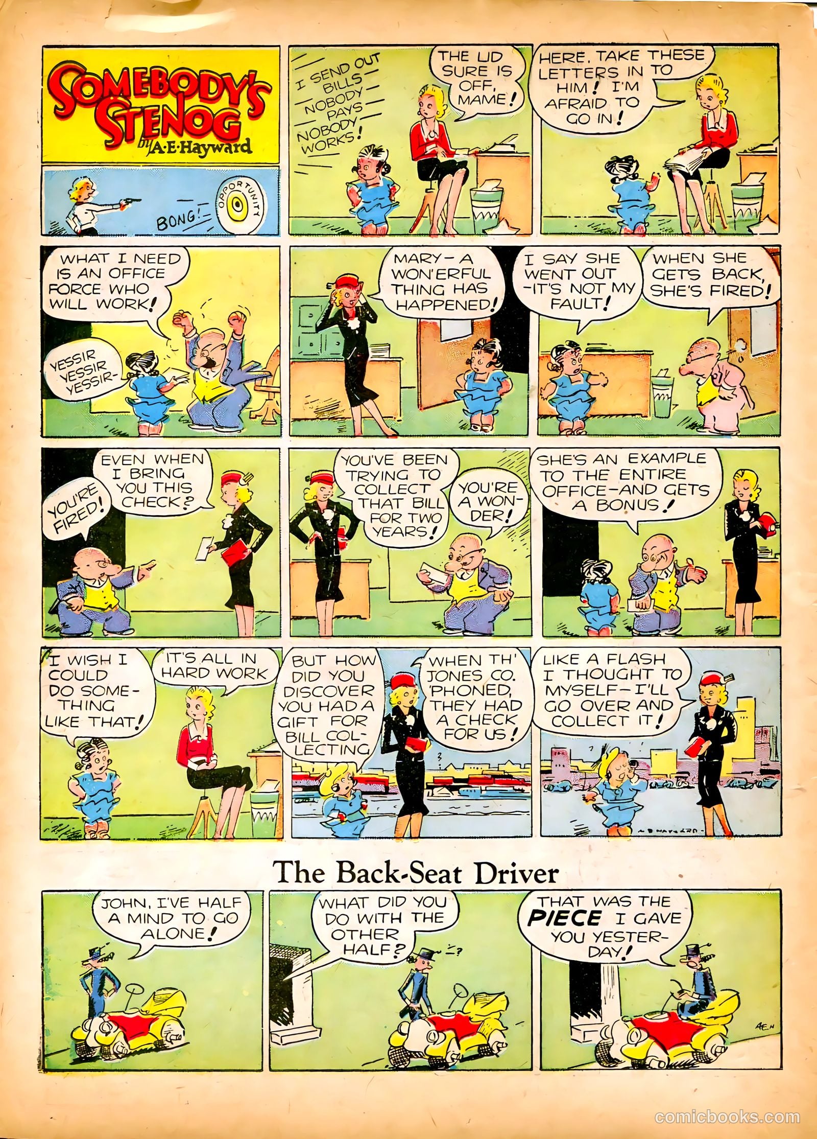 Famous Funnies #84 (1941) — page 46 of 64