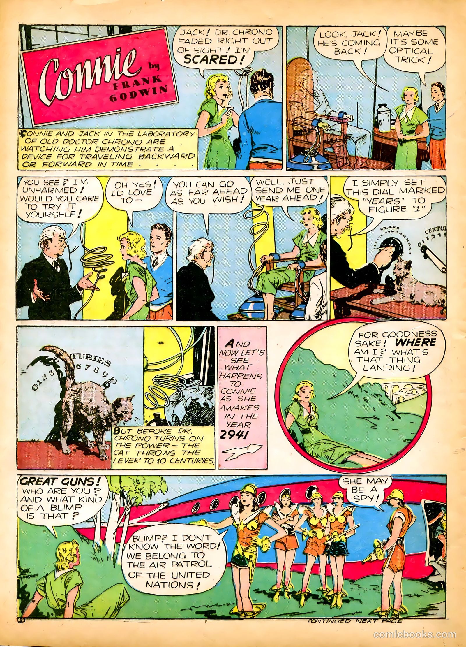 Famous Funnies #84 (1941) — page 50 of 64