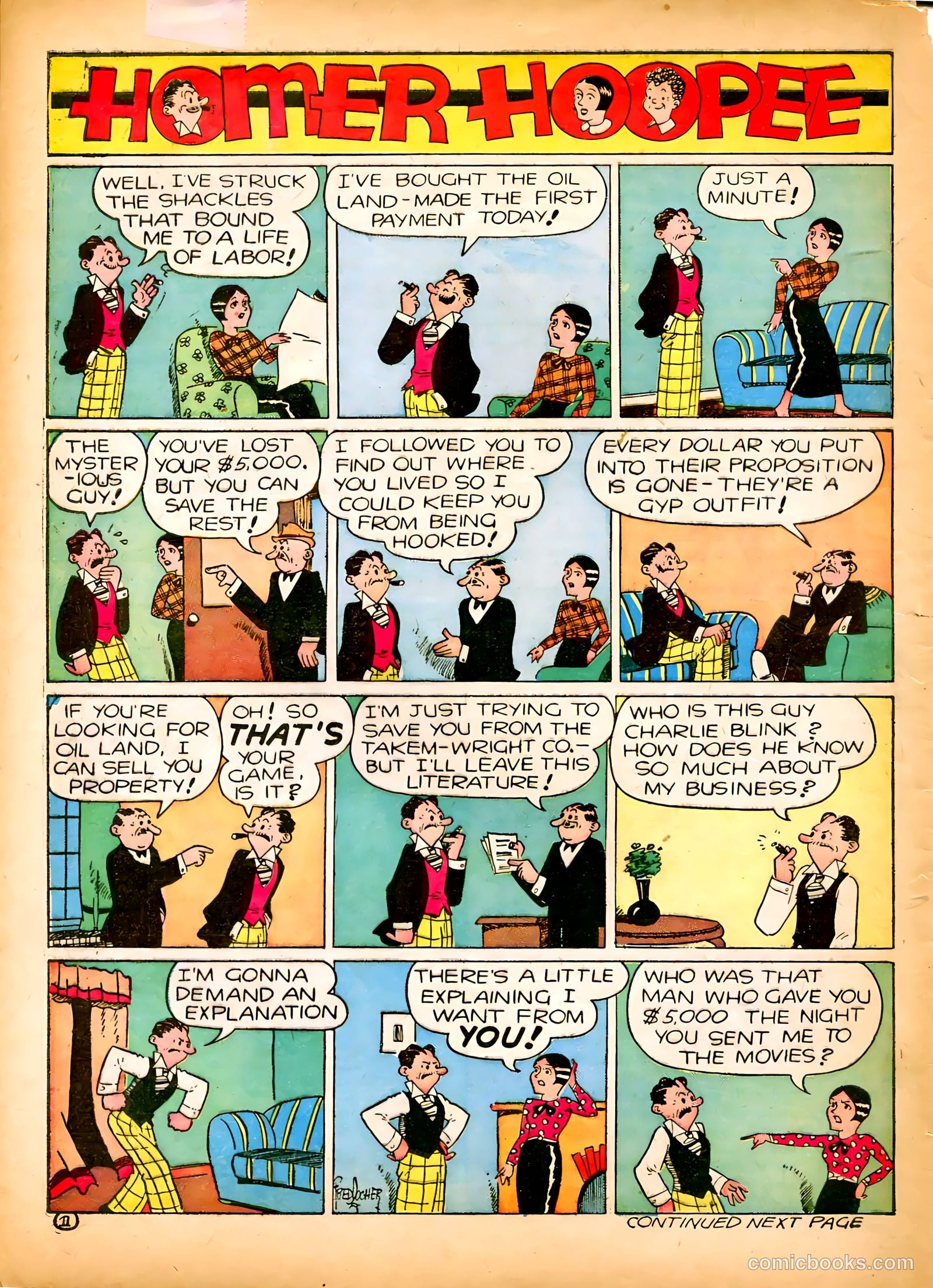 Famous Funnies #84 (1941) — page 58 of 64