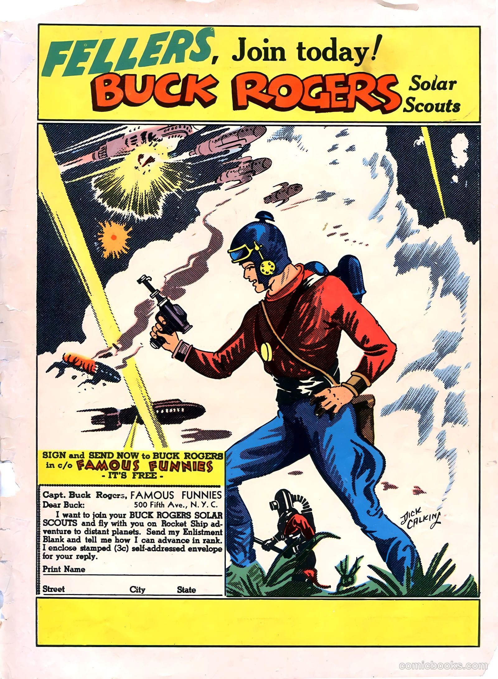 Famous Funnies #84 (1941) — page 63 of 64