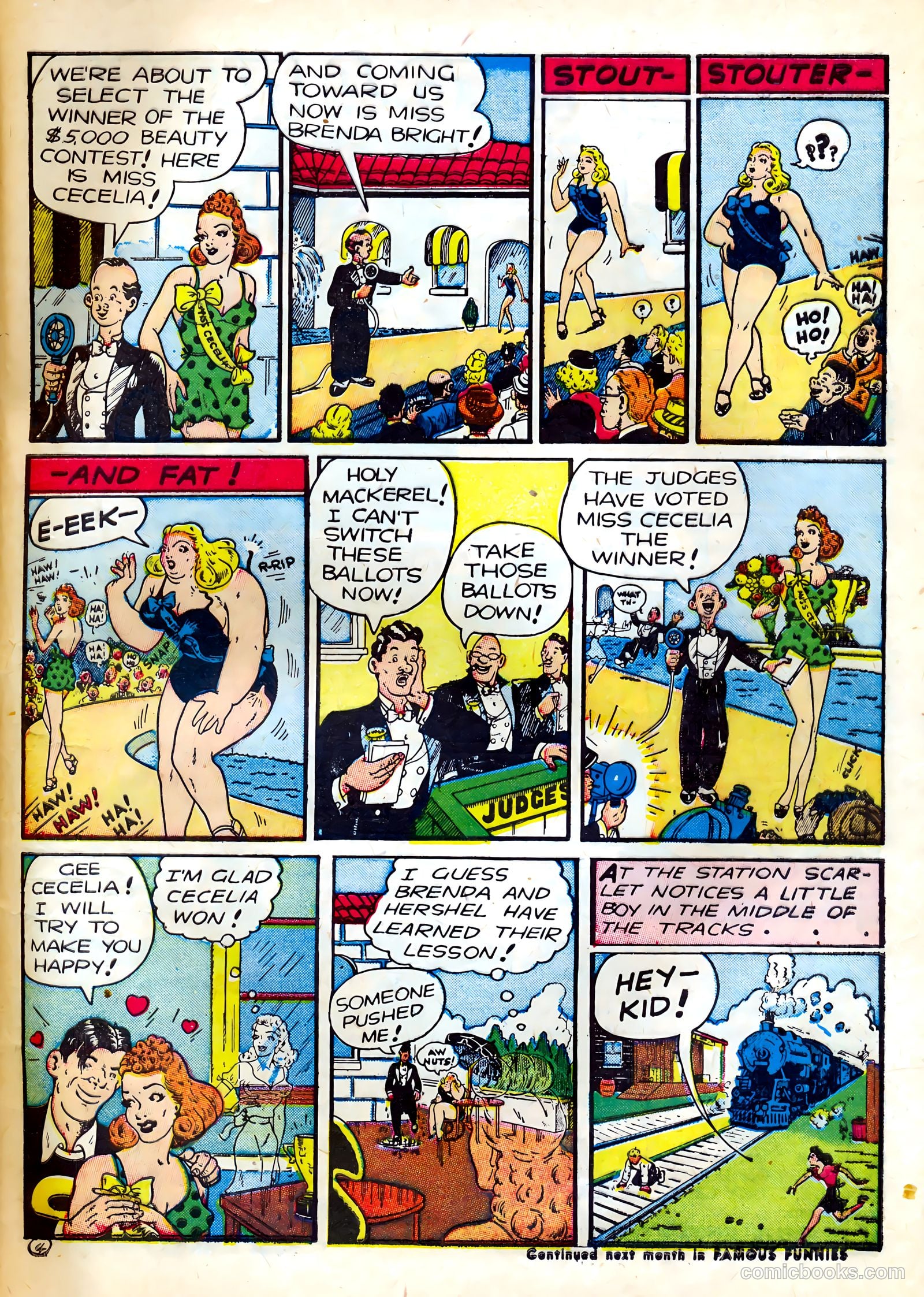 Famous Funnies #85 (1941) — page 9 of 64