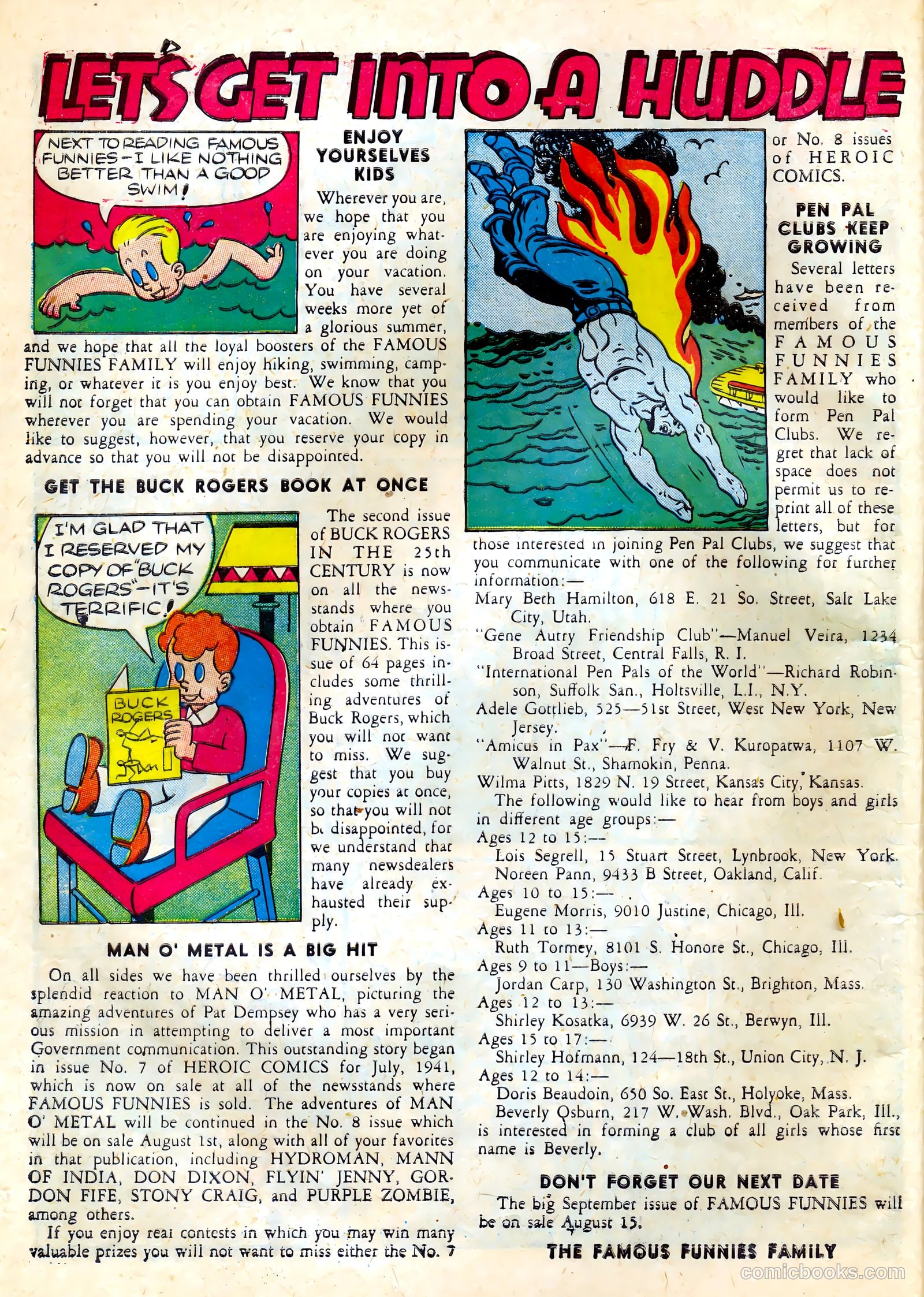 Famous Funnies #85 (1941) — page 10 of 64