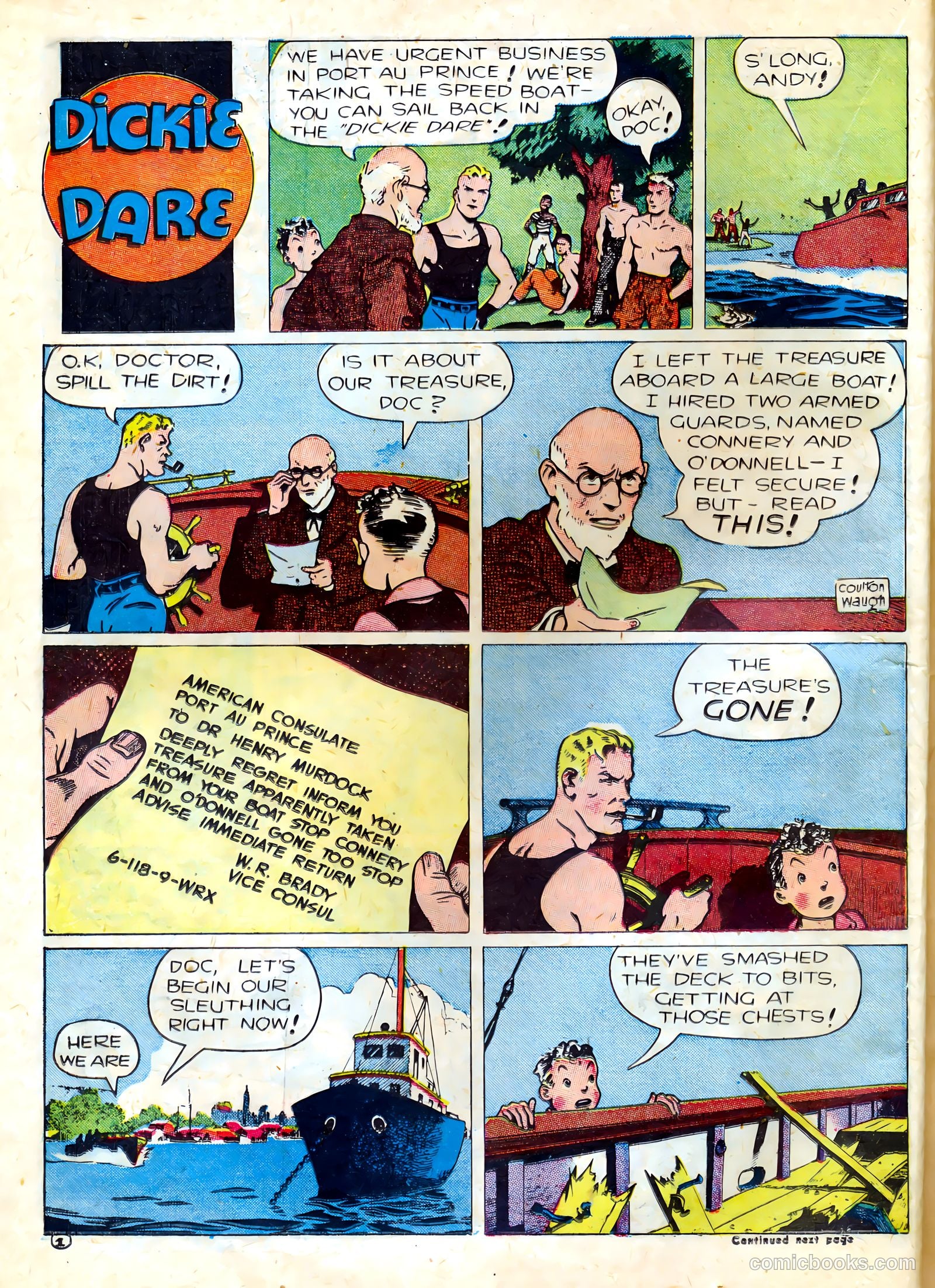 Famous Funnies #85 (1941) — page 22 of 64