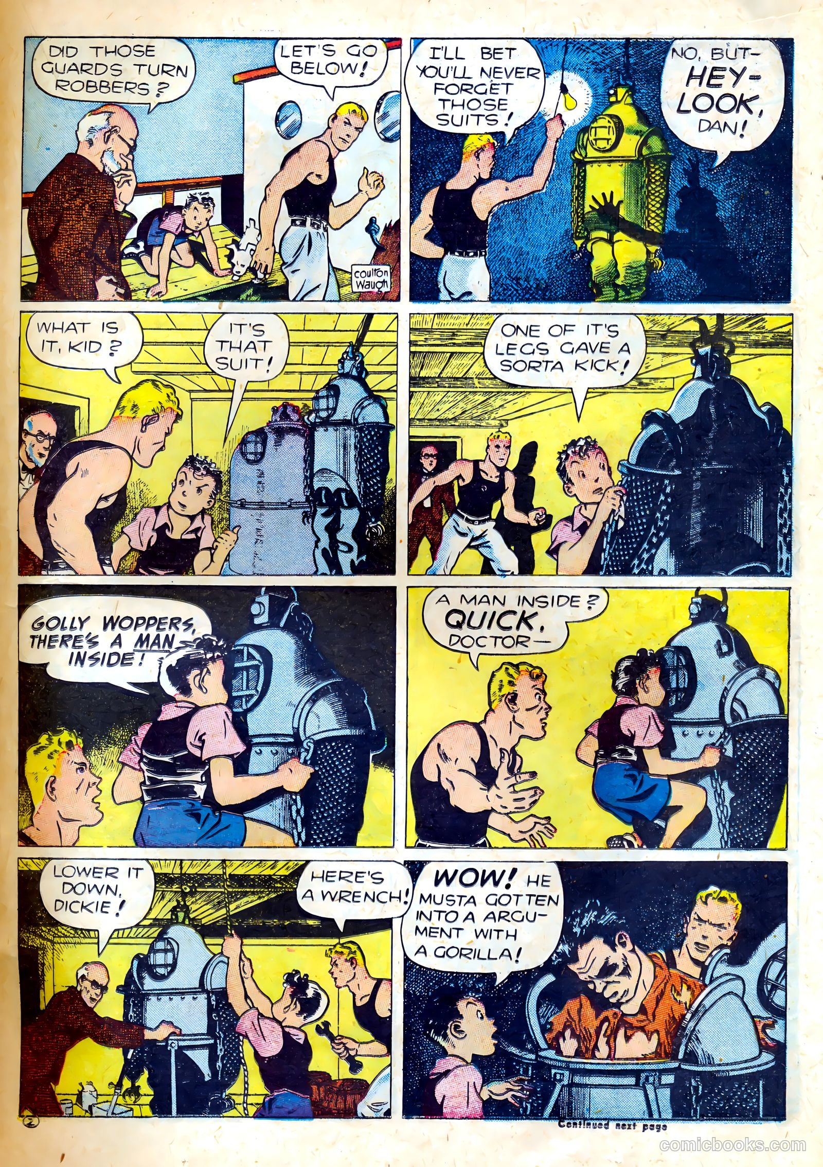 Famous Funnies #85 (1941) — page 23 of 64