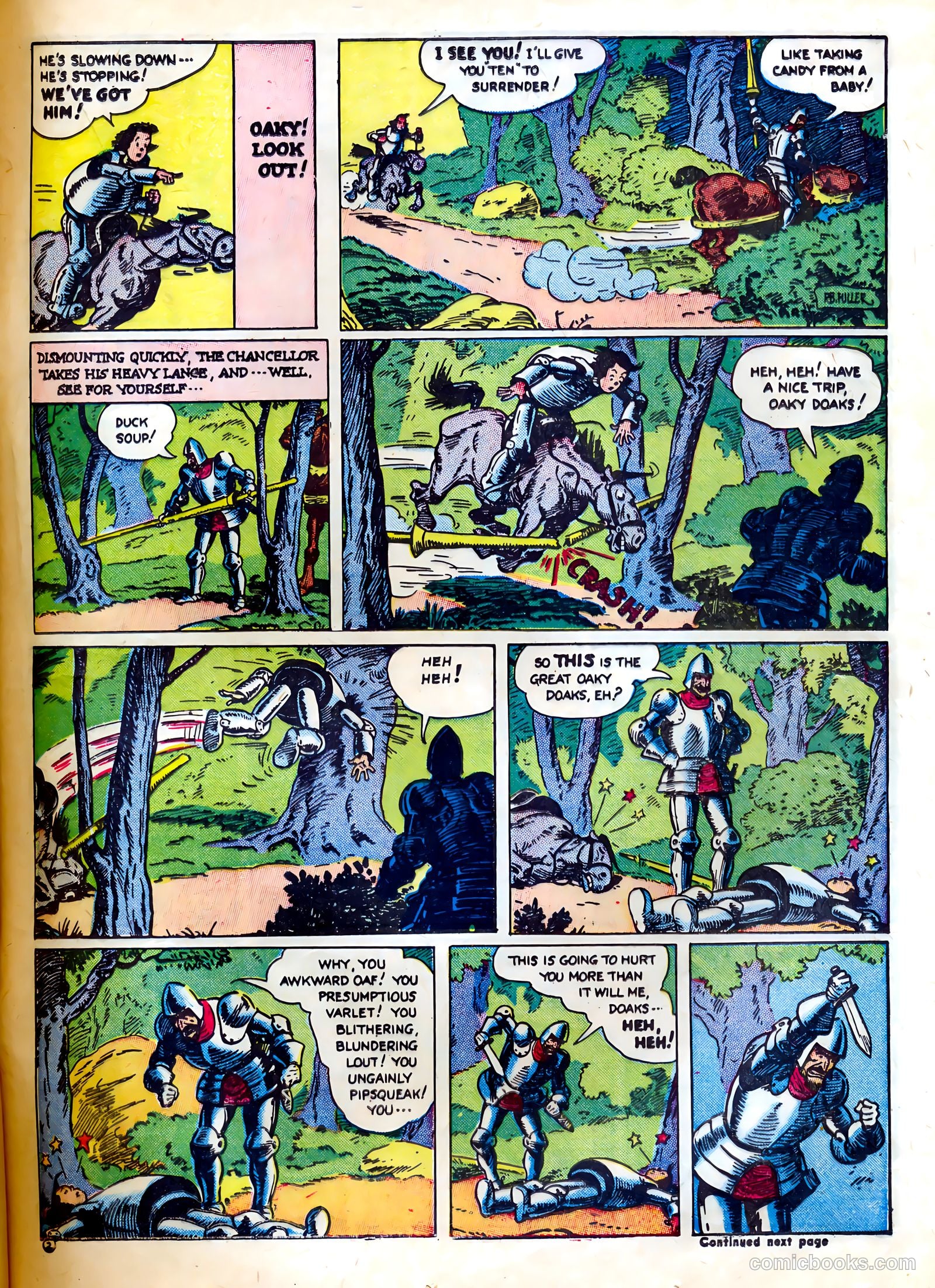 Famous Funnies #85 (1941) — page 35 of 64