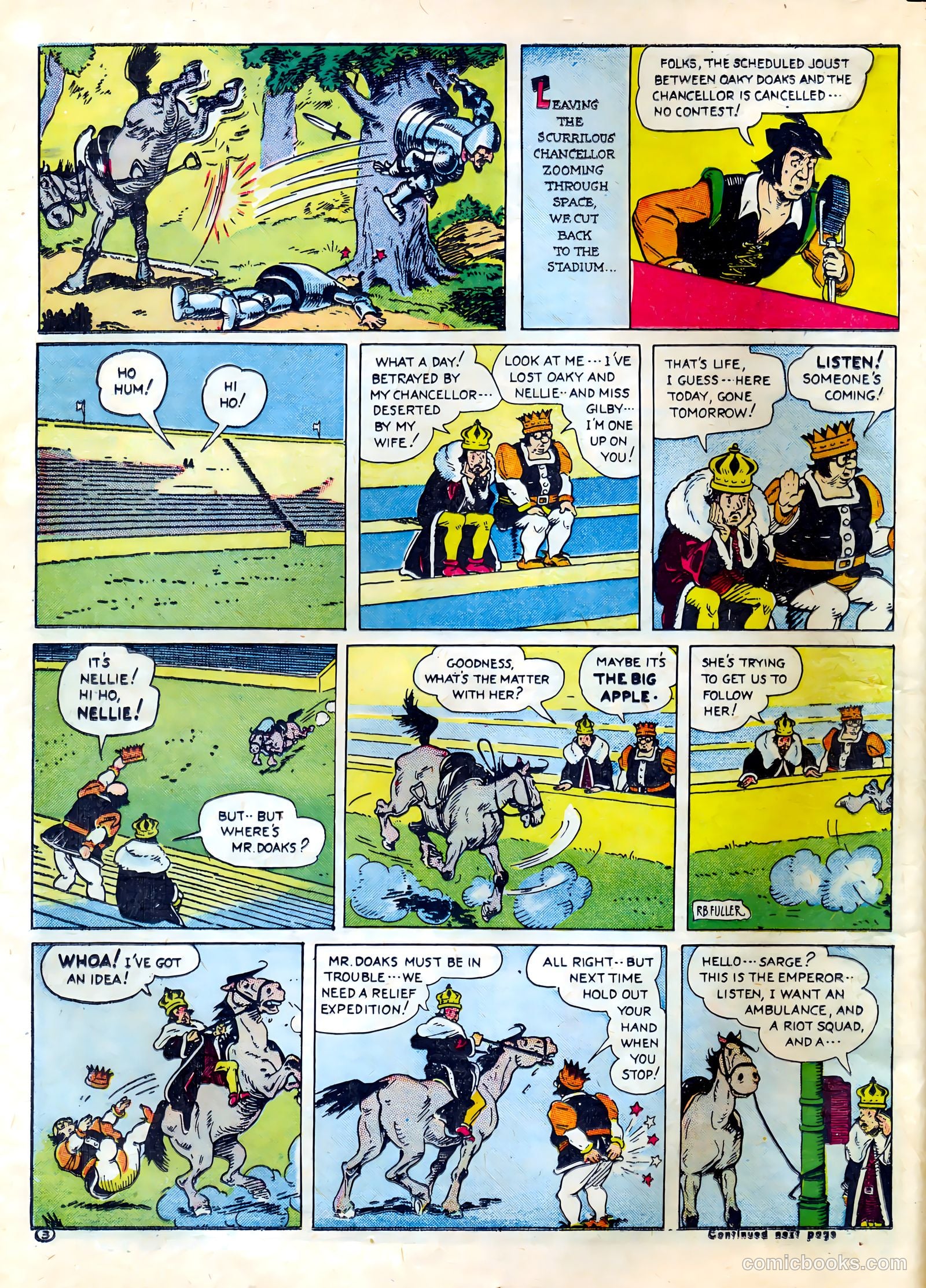 Famous Funnies #85 (1941) — page 36 of 64
