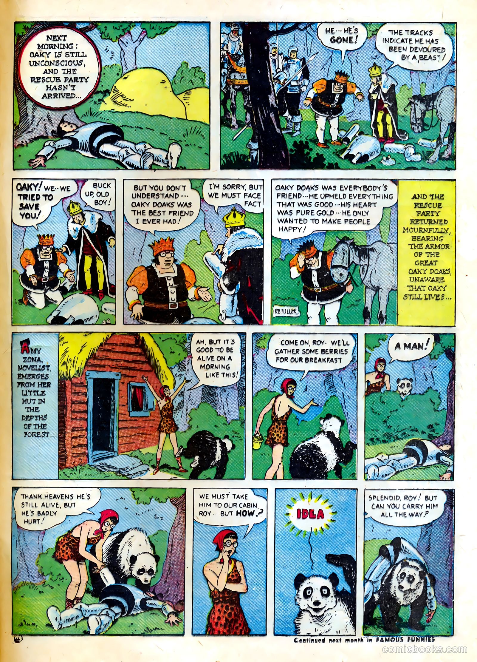 Famous Funnies #85 (1941) — page 37 of 64