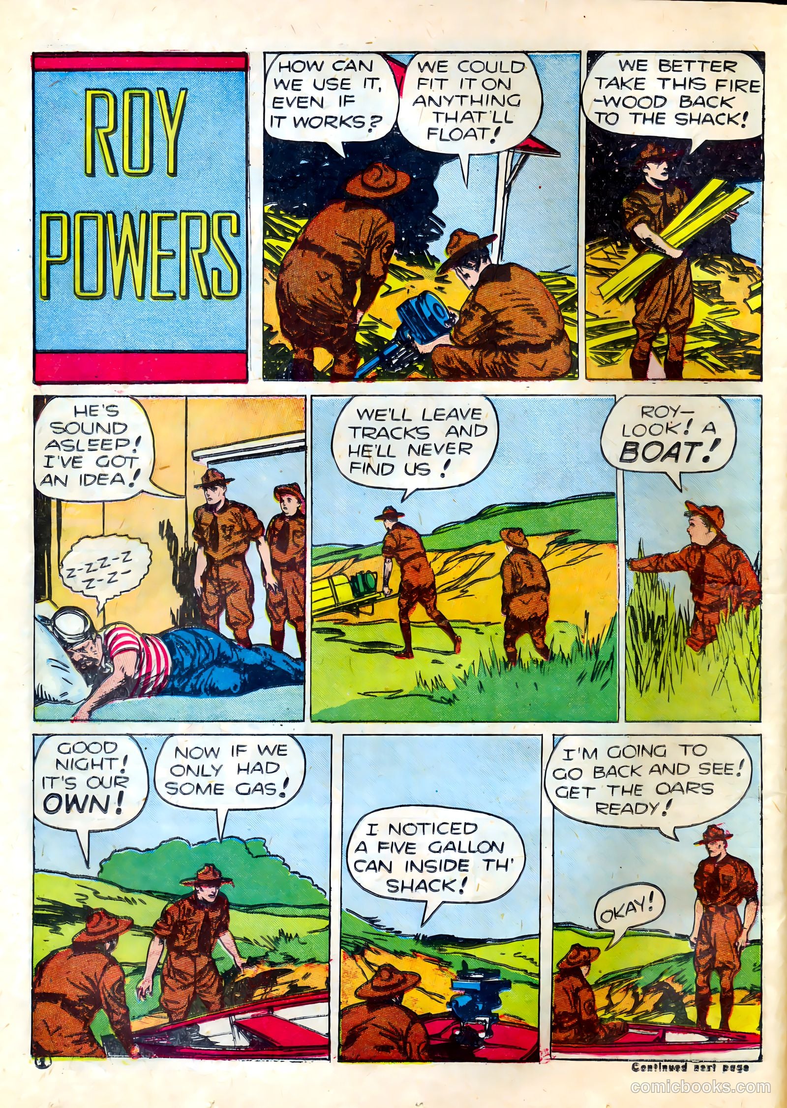 Famous Funnies #85 (1941) — page 38 of 64
