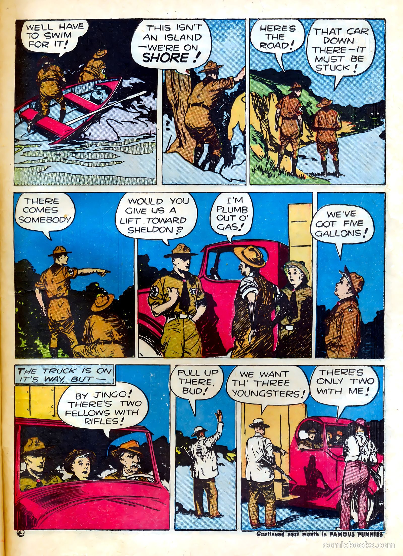 Famous Funnies #85 (1941) — page 41 of 64