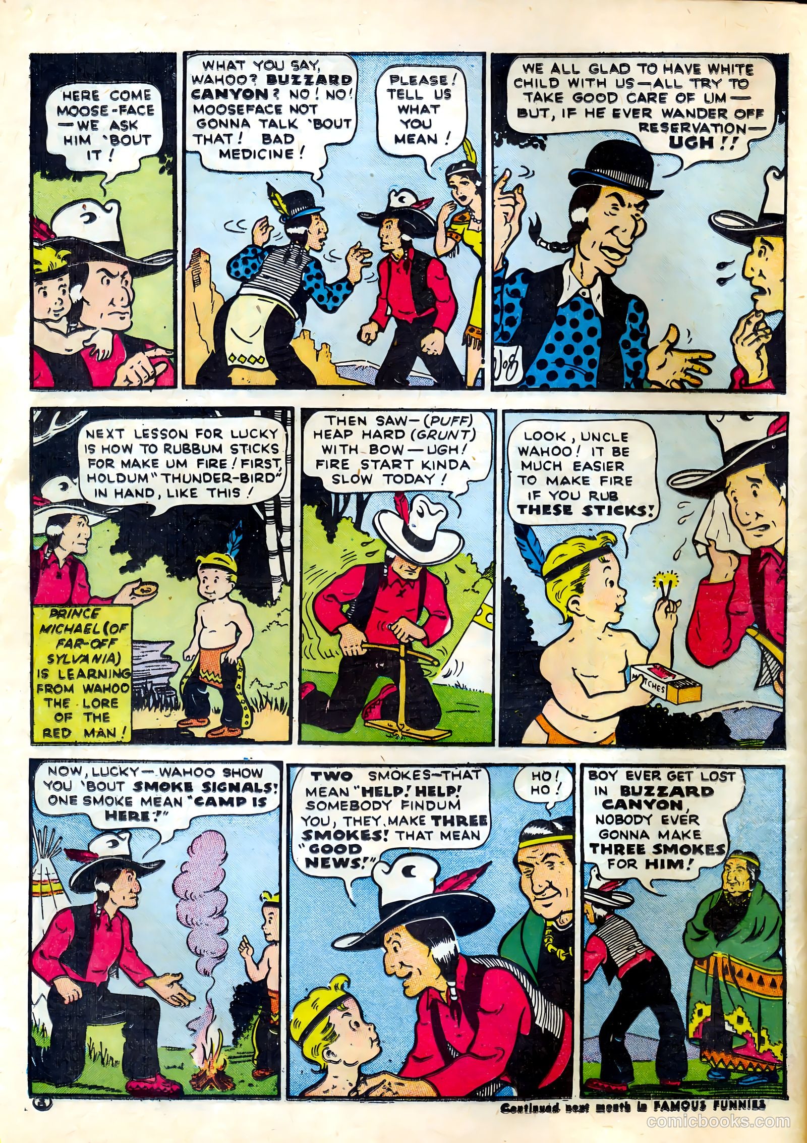 Famous Funnies #85 (1941) — page 44 of 64
