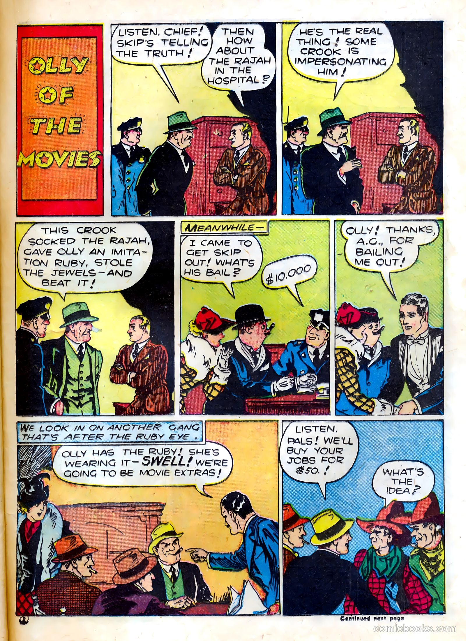 Famous Funnies #85 (1941) — page 45 of 64