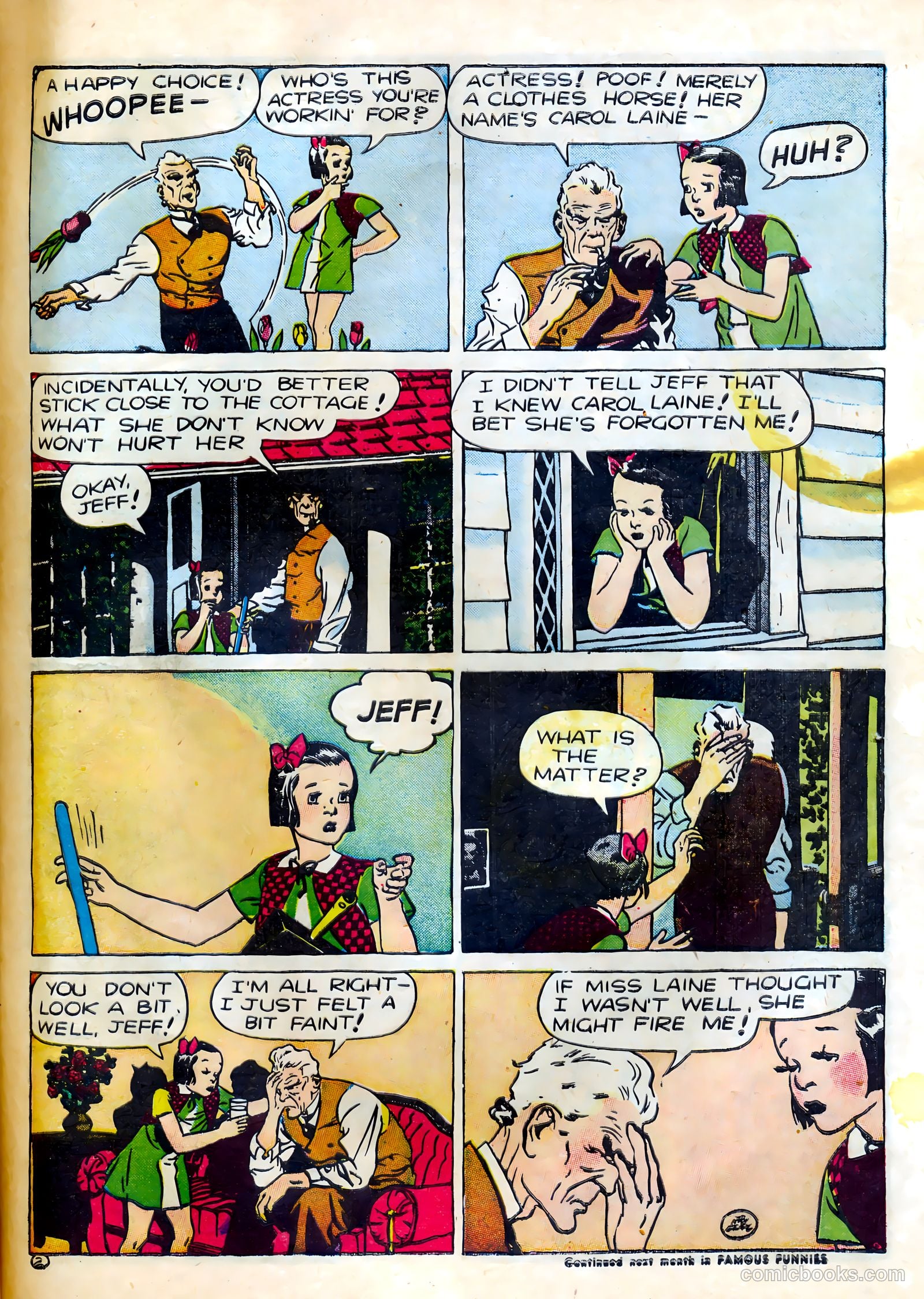 Famous Funnies #85 (1941) — page 49 of 64