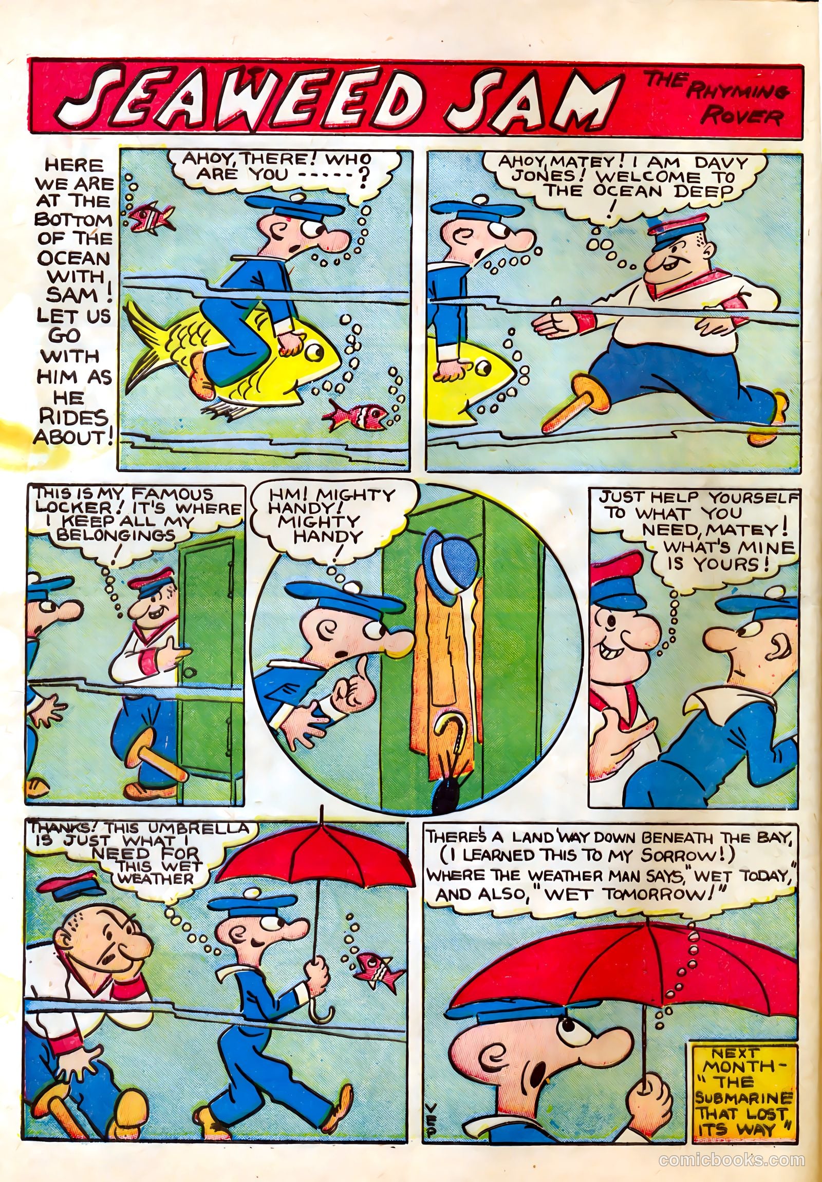 Famous Funnies #85 (1941) — page 50 of 64