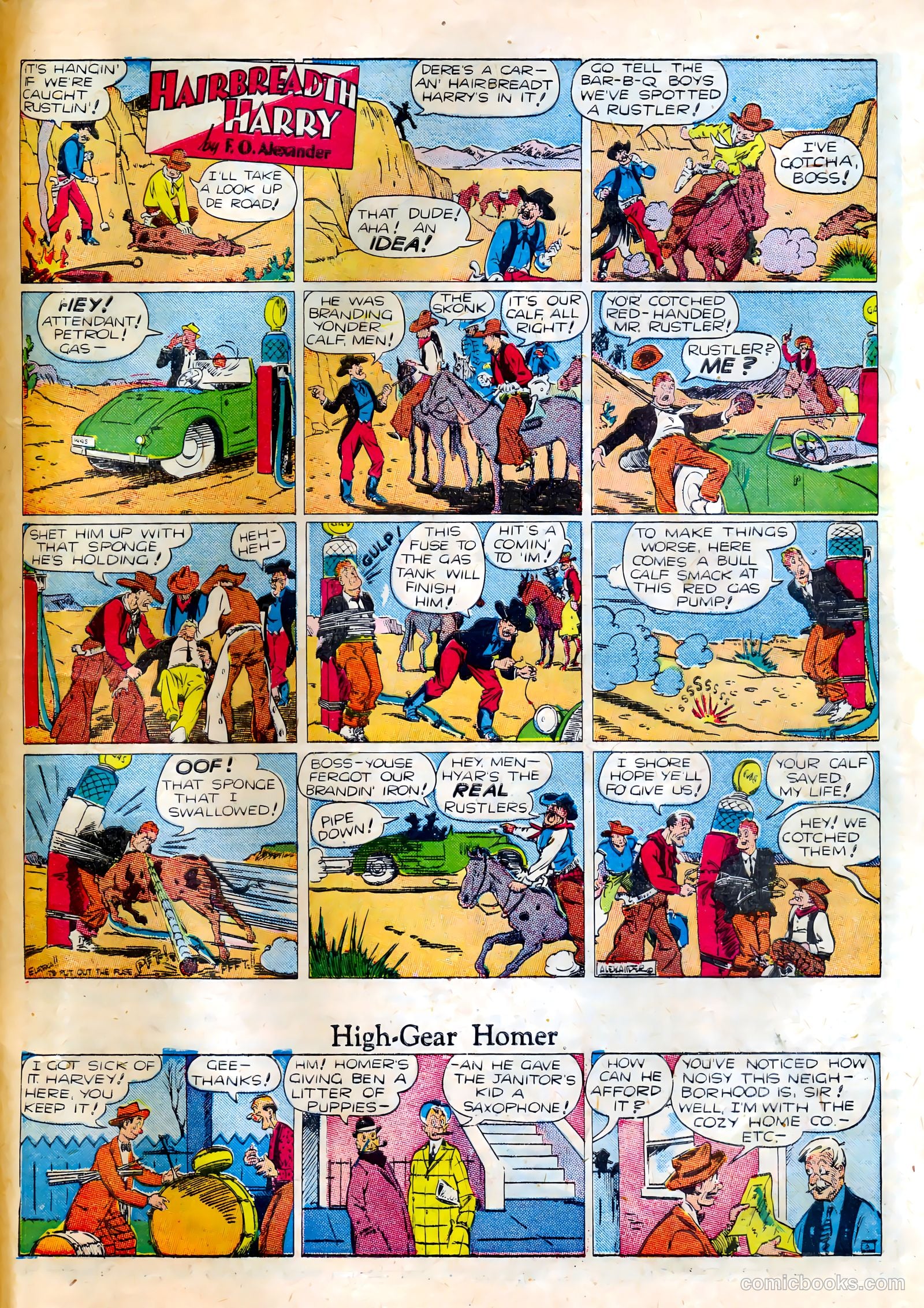 Famous Funnies #85 (1941) — page 55 of 64