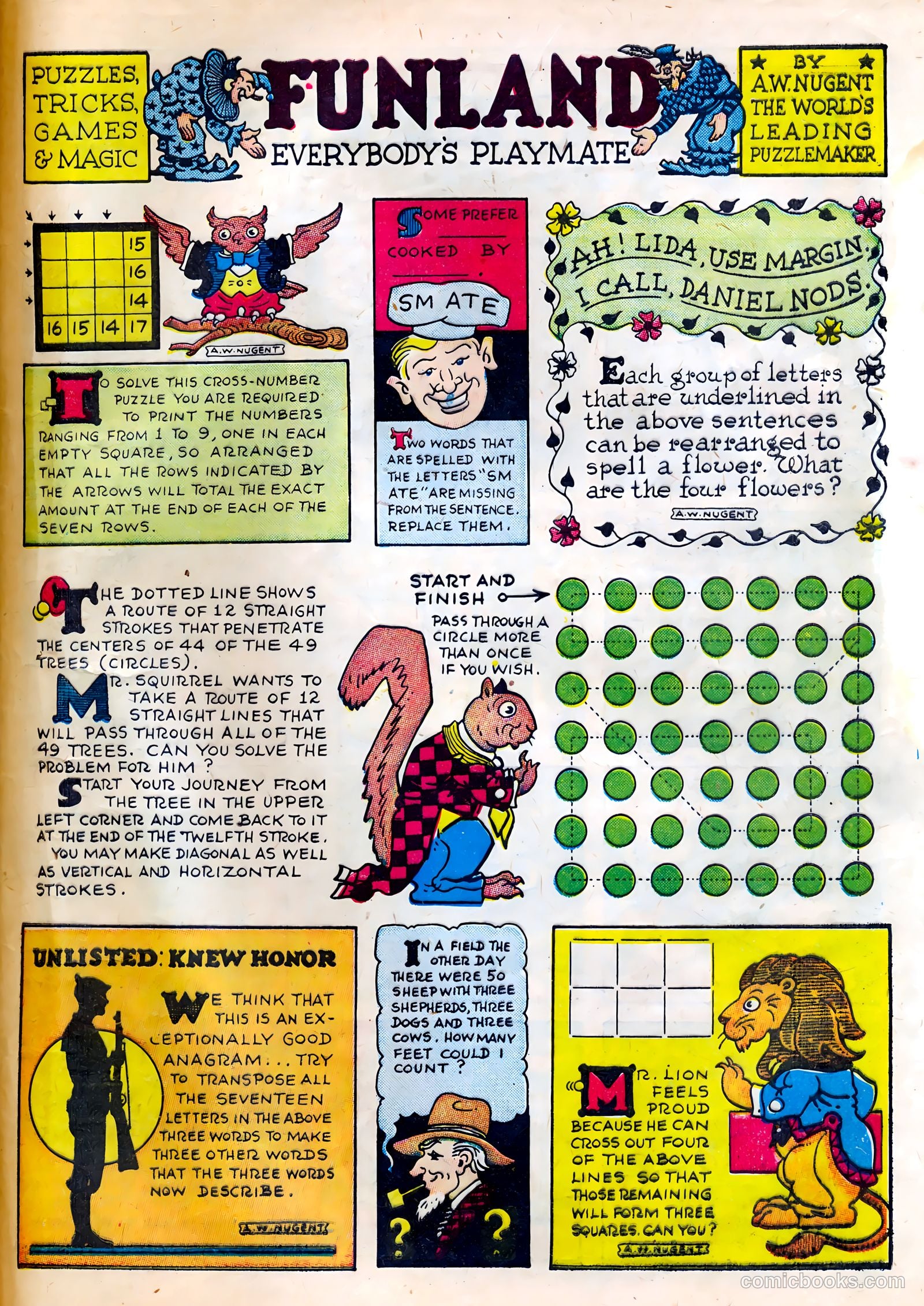 Famous Funnies #85 (1941) — page 61 of 64