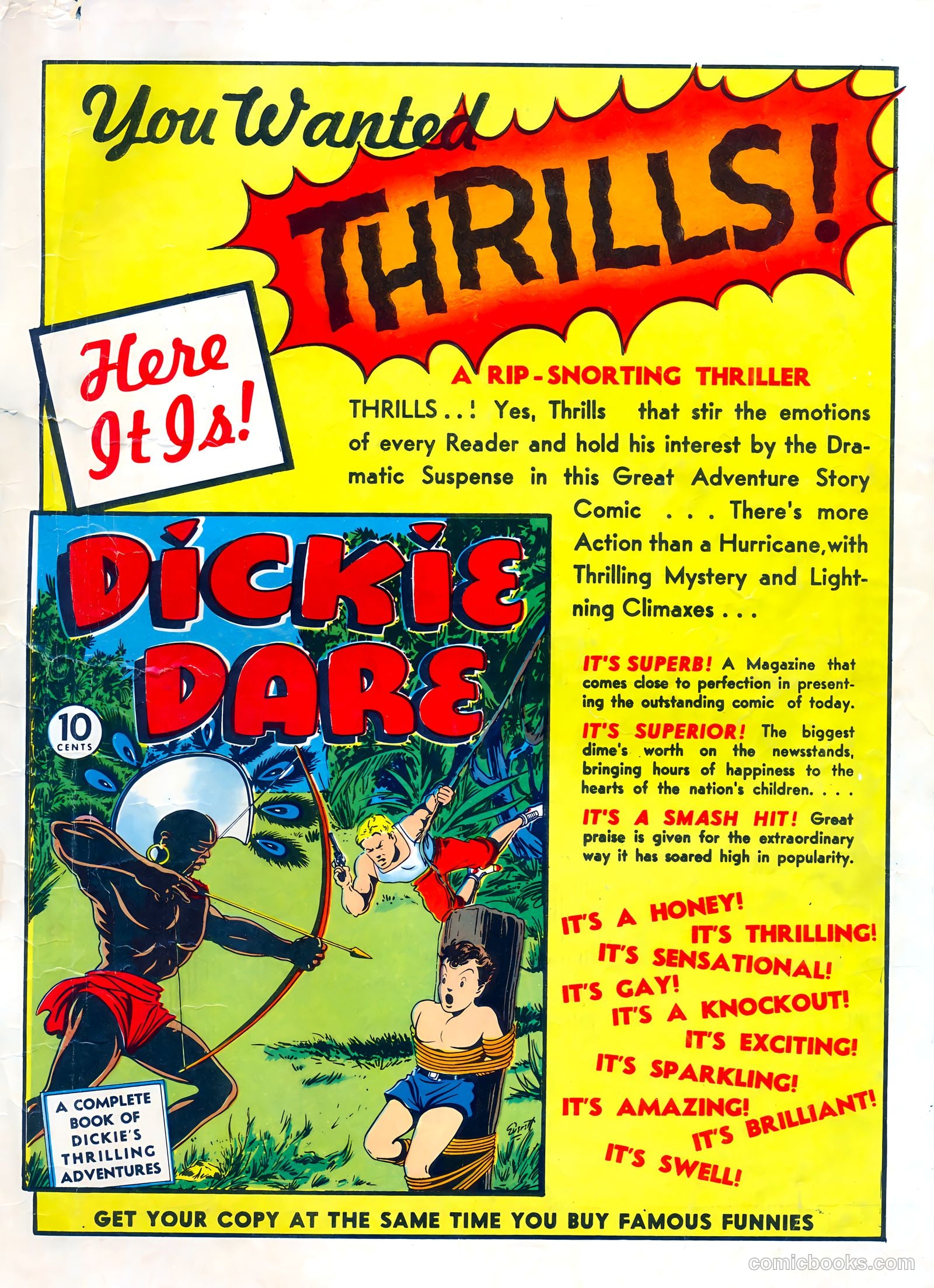 Famous Funnies #85 (1941) — page 63 of 64