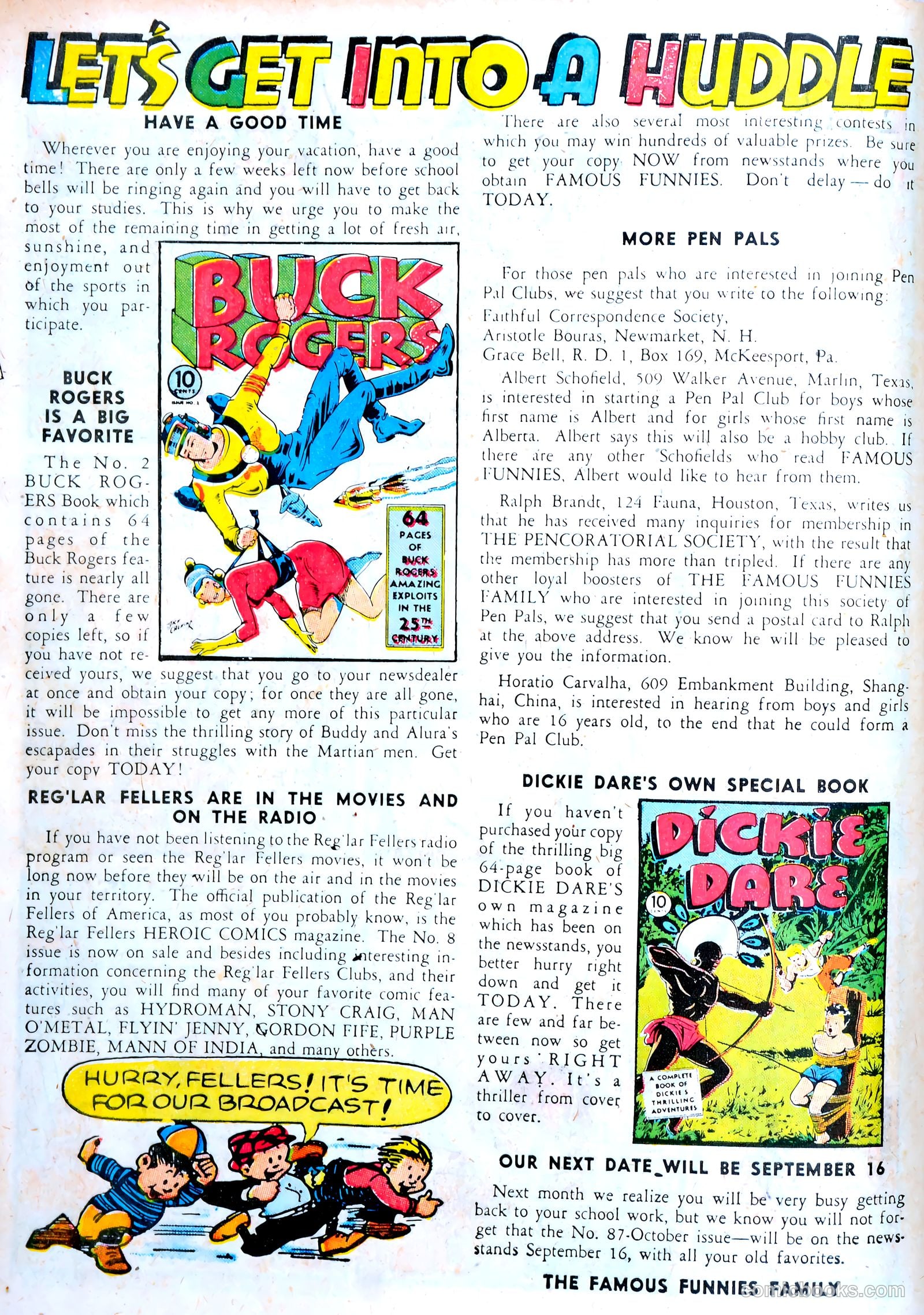 Famous Funnies #86 (1941) — page 10 of 62