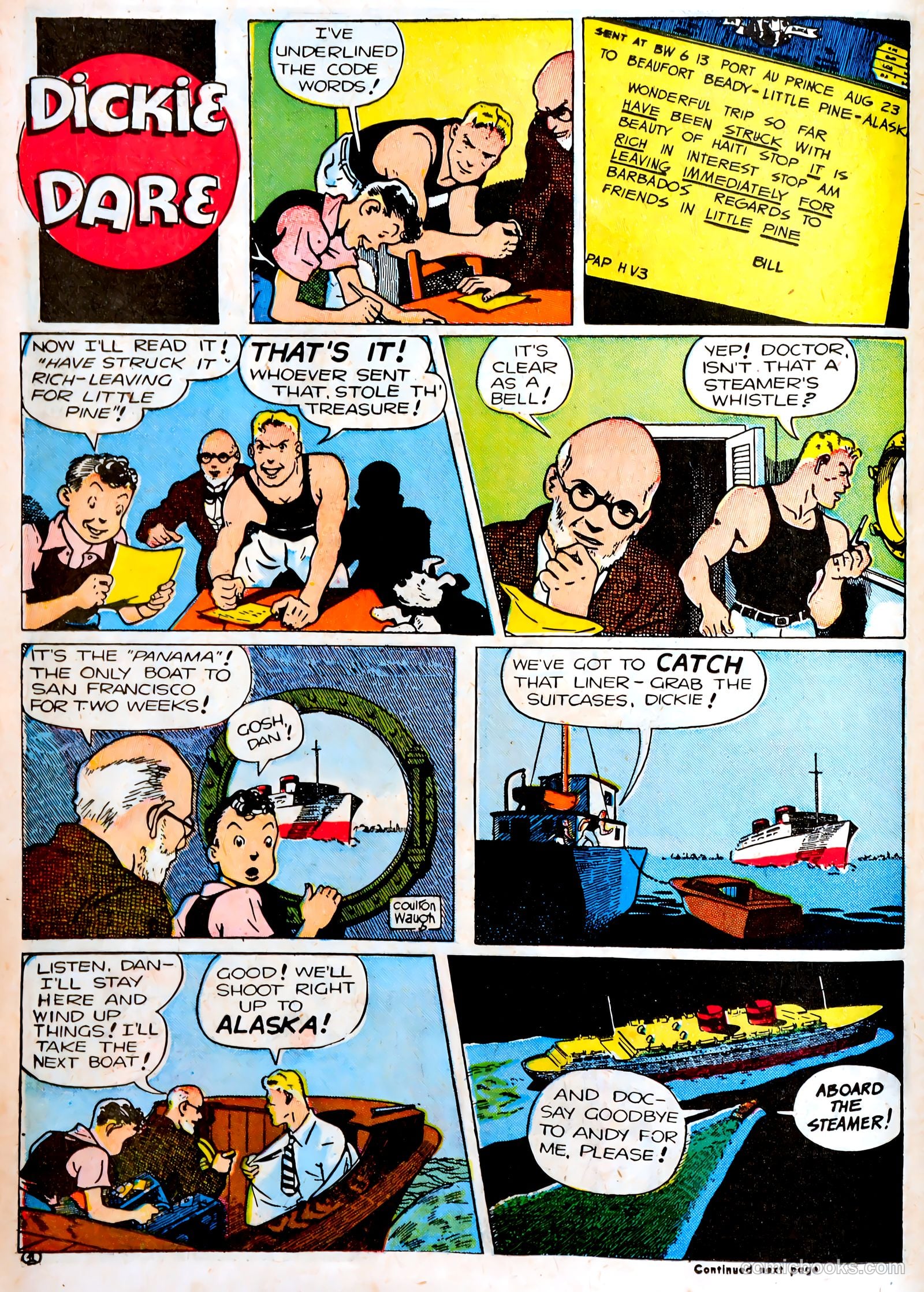 Famous Funnies #86 (1941) — page 22 of 62