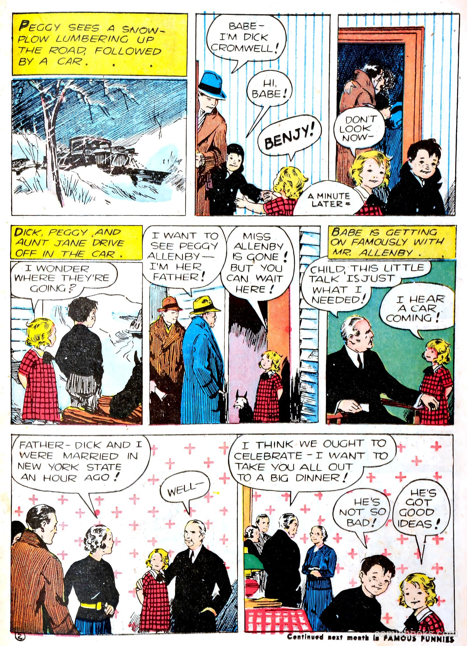 Famous Funnies #86 (1941) — page 32 of 62