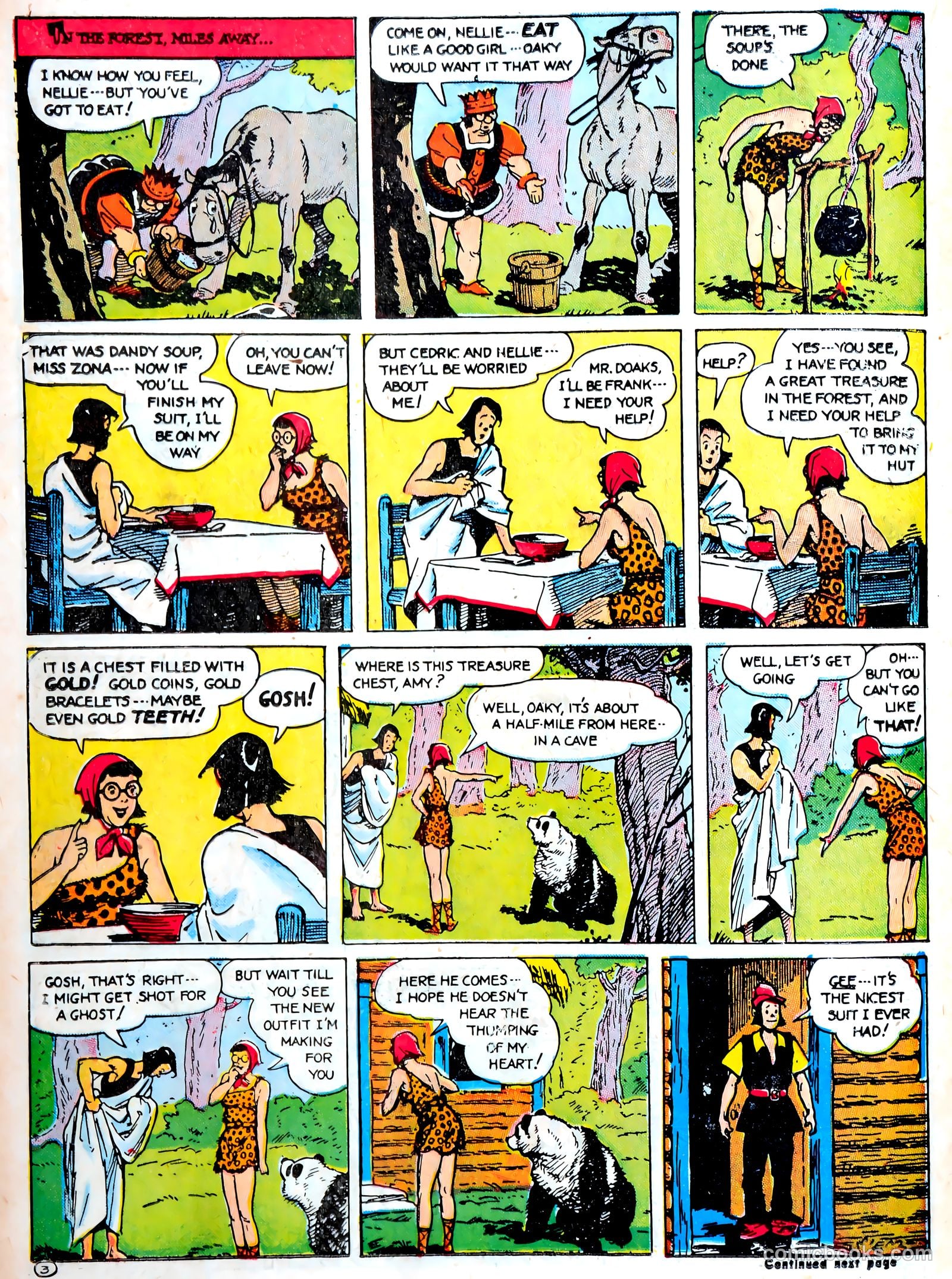 Famous Funnies #86 (1941) — page 35 of 62