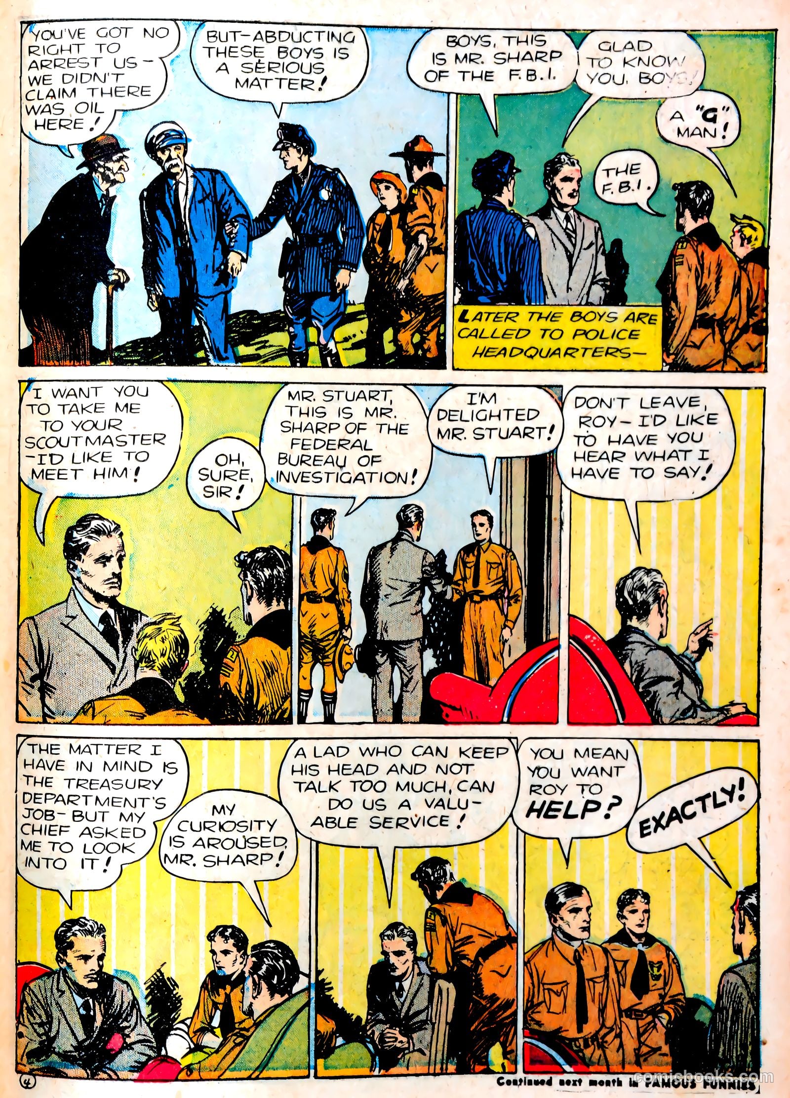 Famous Funnies #86 (1941) — page 40 of 62